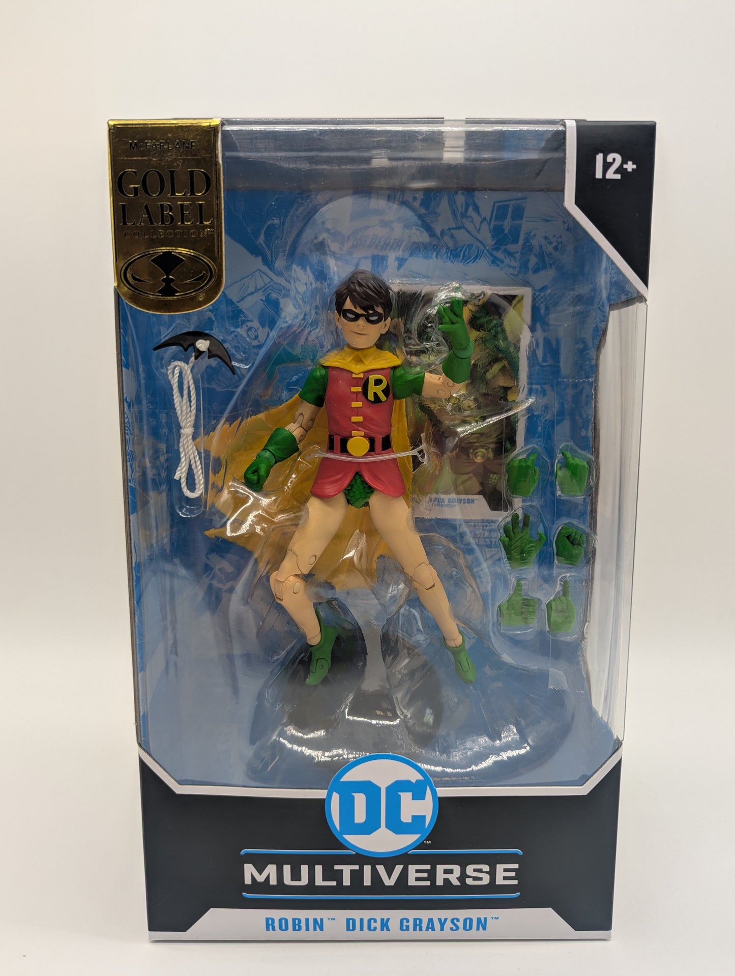 McFarlane Toys 2023 DC Multiverse Robin Dick Grayson Gold Label Action Figure