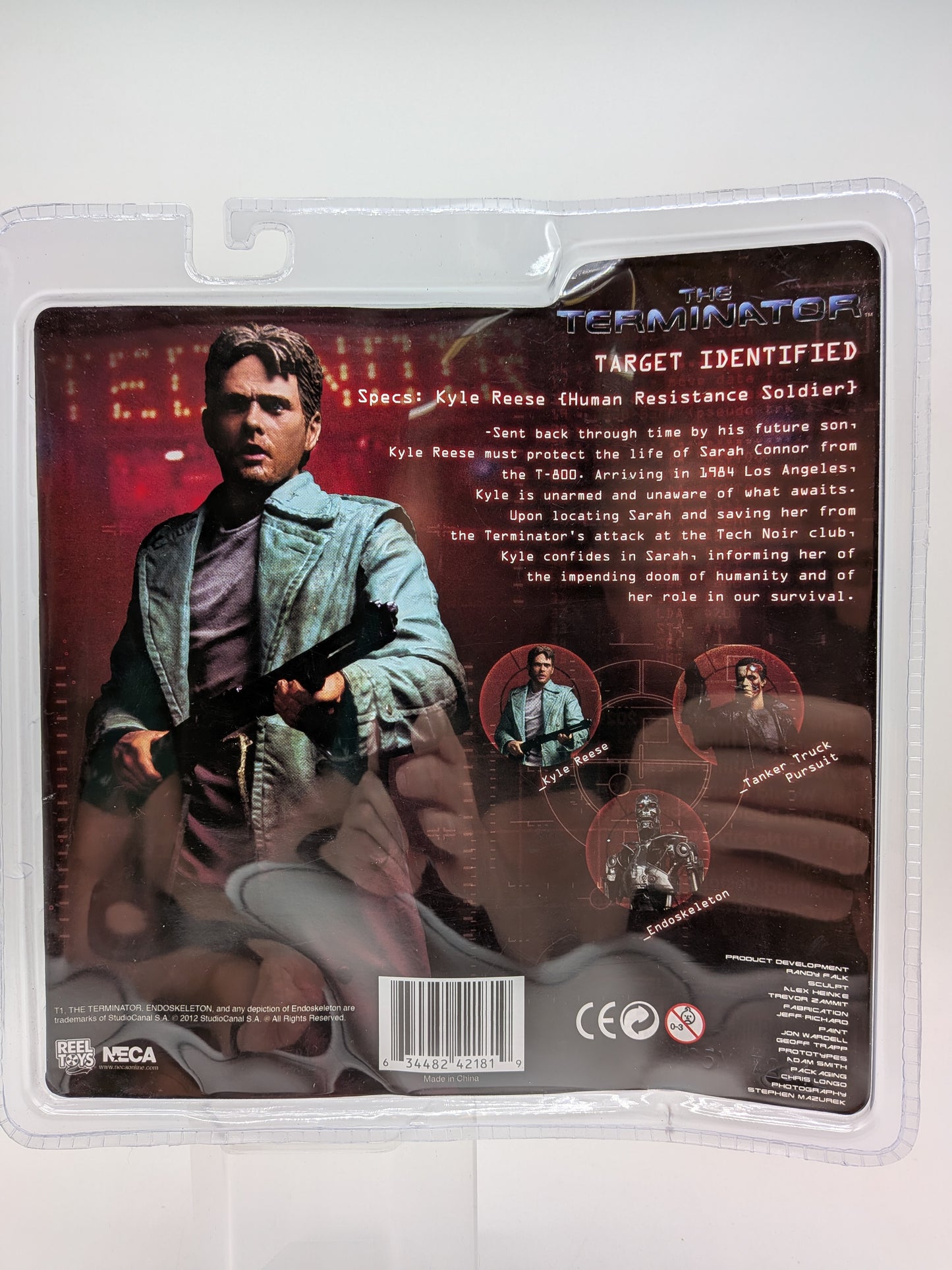 NECA 2012 Reel Toys The Terminator Kyle Reese (Human Resistance Soldier) Action Figure