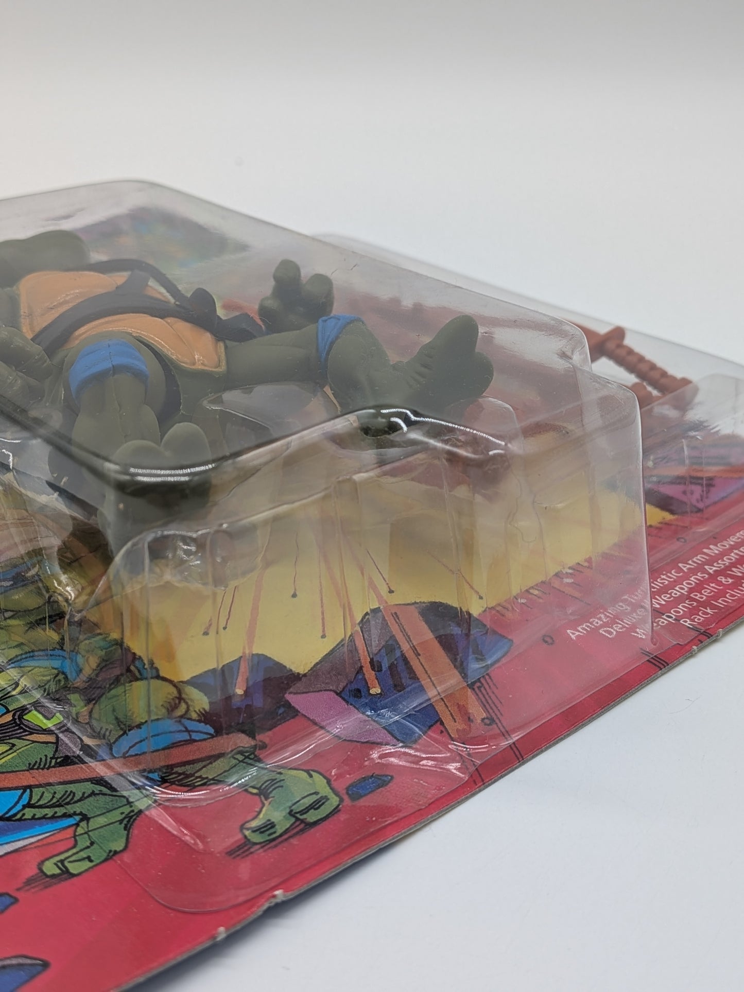 Playmates 1988 Teenage Mutant Ninja Turtles Leonardo Action Figure