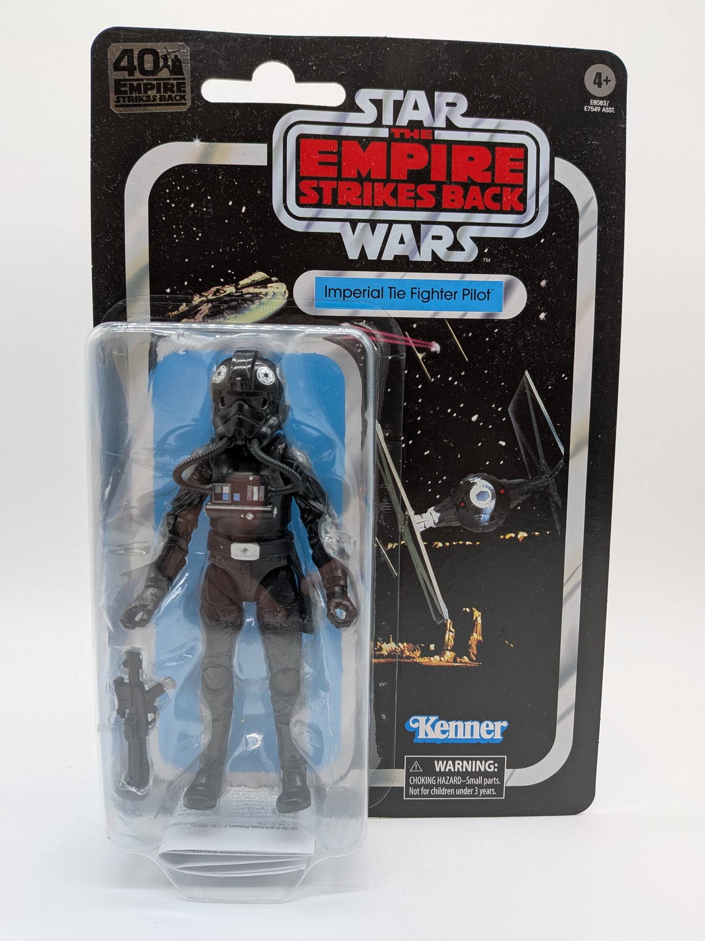 Hasbro 2020 Star Wars The Black Series Empire Strikes Back Retro Imperial Tie Fighter Pilot Action Figure