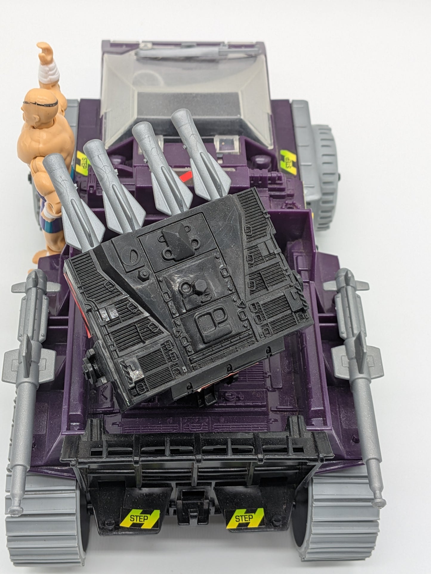 Hasbro 1993 Street Fighter II Devastator with Sagat Action Figure