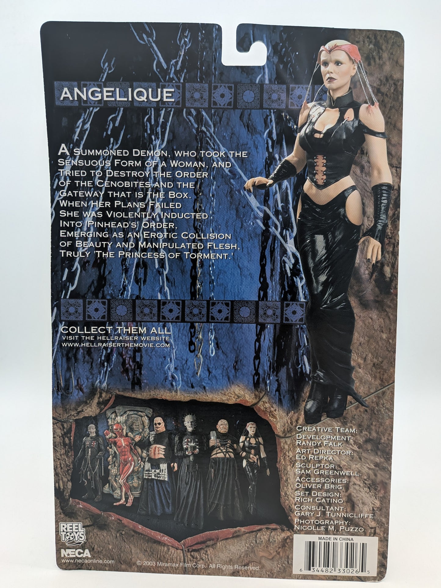NECA 2003 Reel Toys Hellraiser Series Two Angelique Action Figure