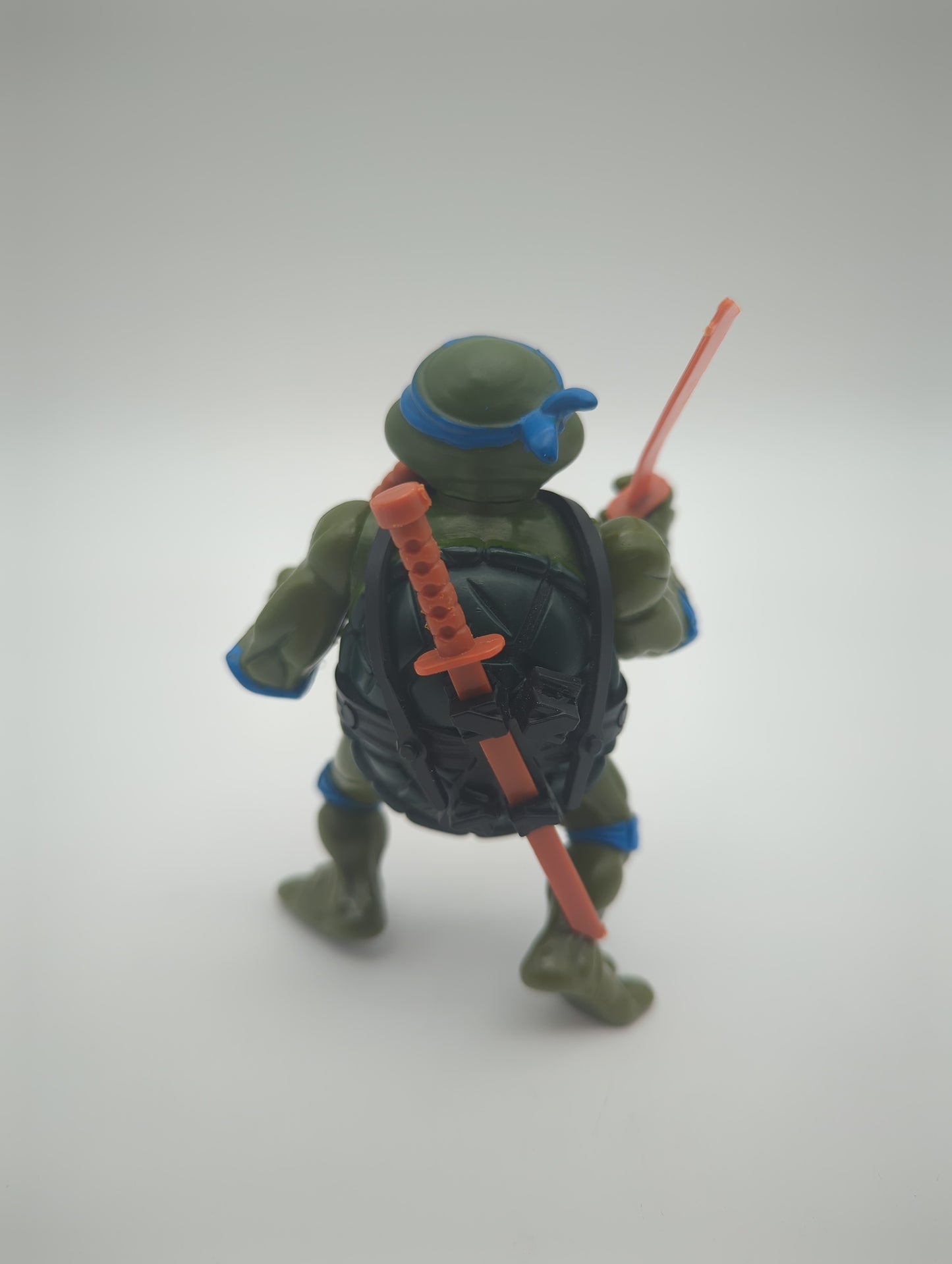 Playmates 1988 Teenage Mutant Ninja Turtles Leonardo Soft Head Loose