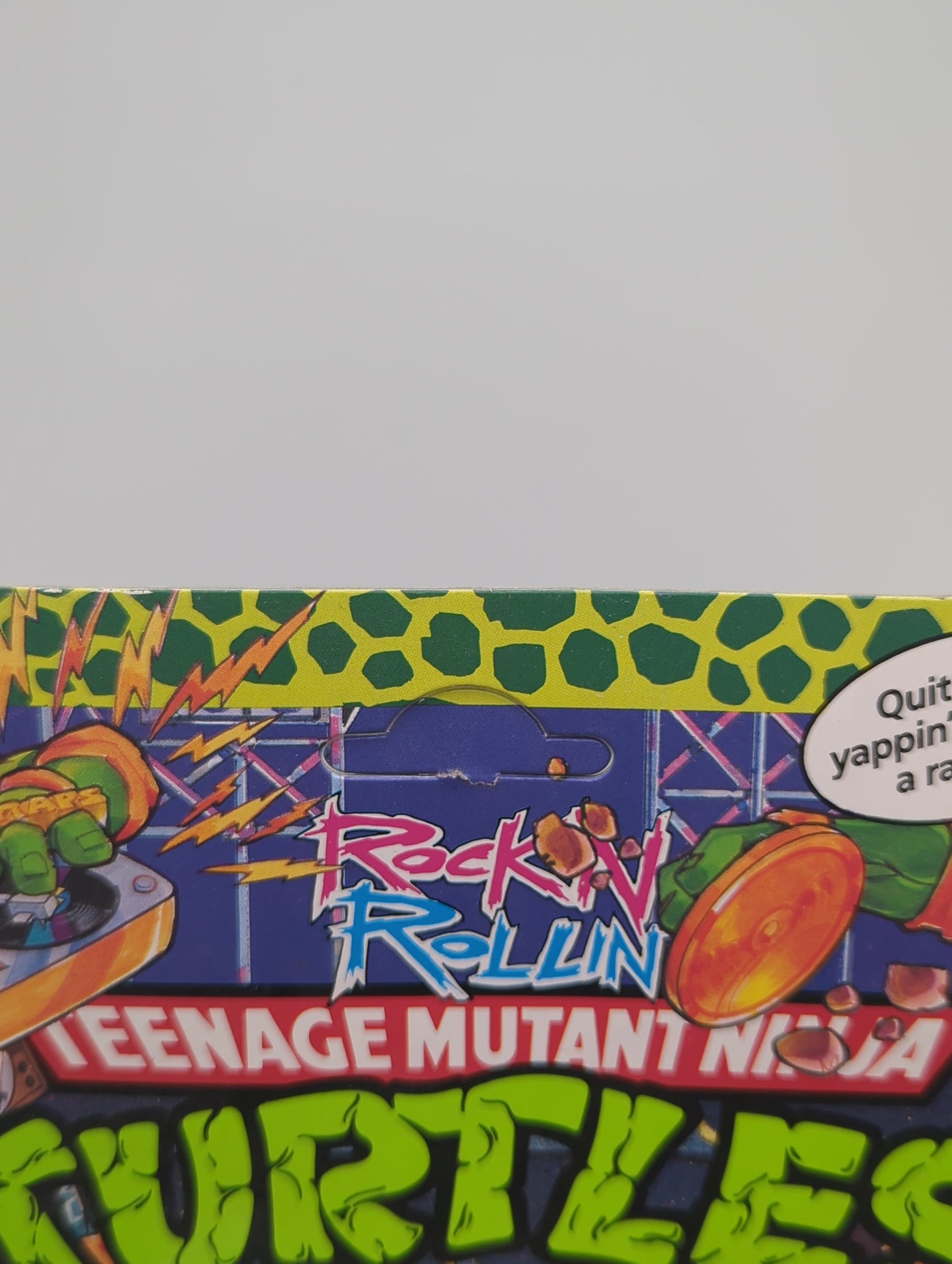 Playmates 1991 Teenage Mutant Ninja Turtles Rappin' Mike Action Figure