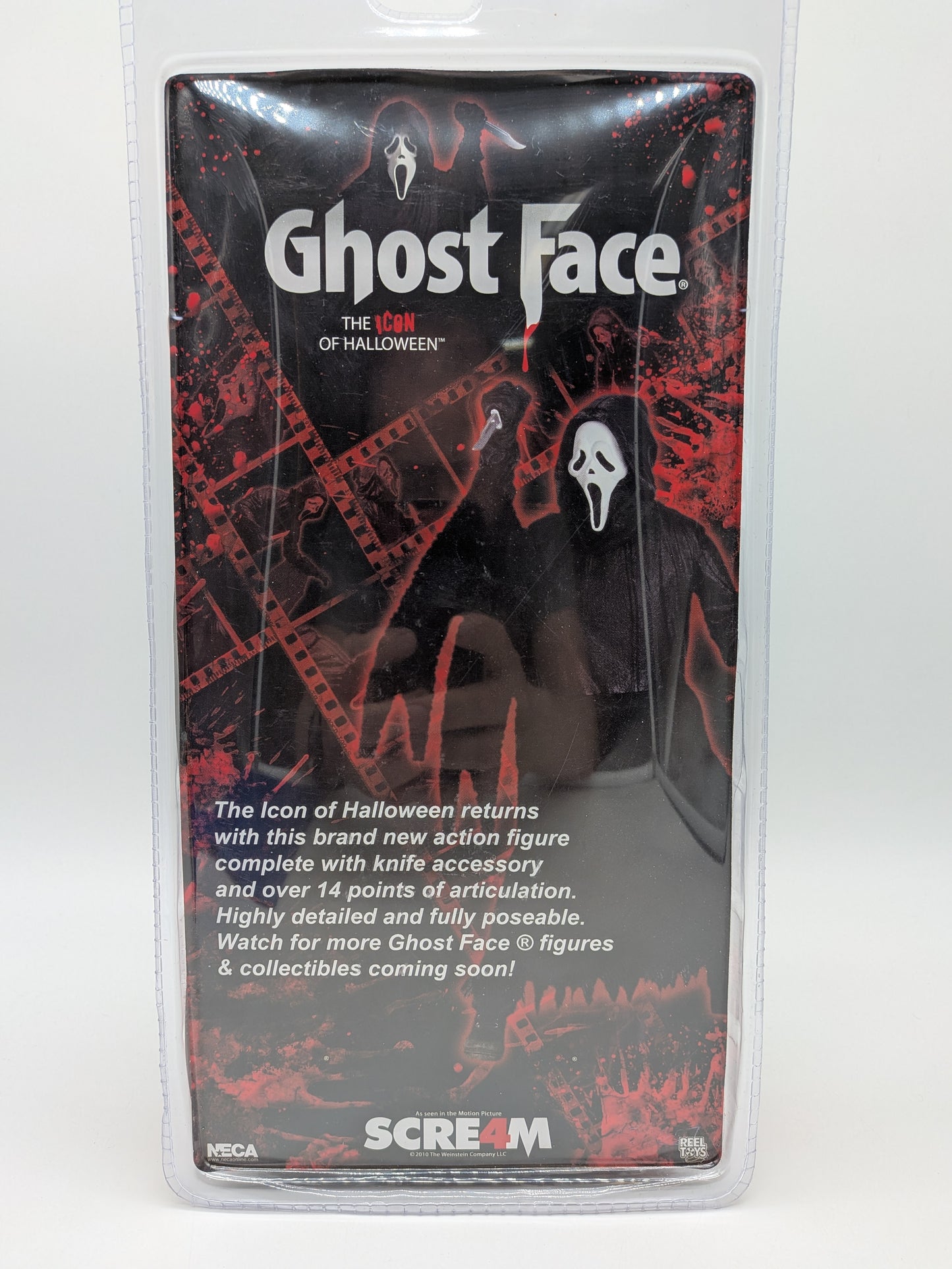 NECA 2009 Ghost Face "Zombie Mask" Action Figure