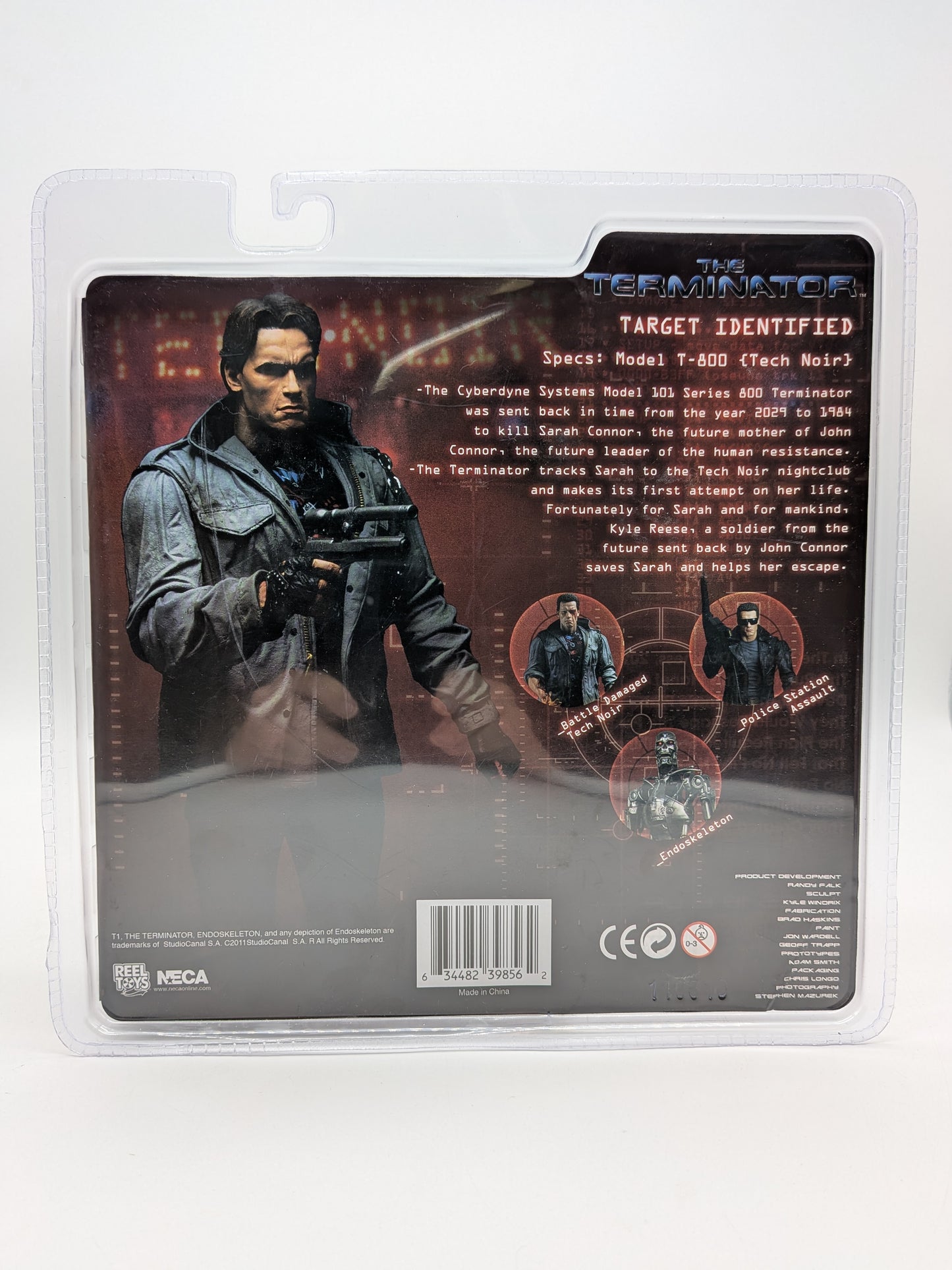 NECA 2011 Reel Toys The Terminator T-800 (Tech Noir) Action Figure