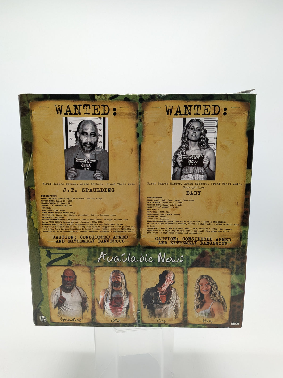 NECA 2005 Reel Toys The Devil's Rejects Spaulding & Baby Action Figure, photo 2 of 2