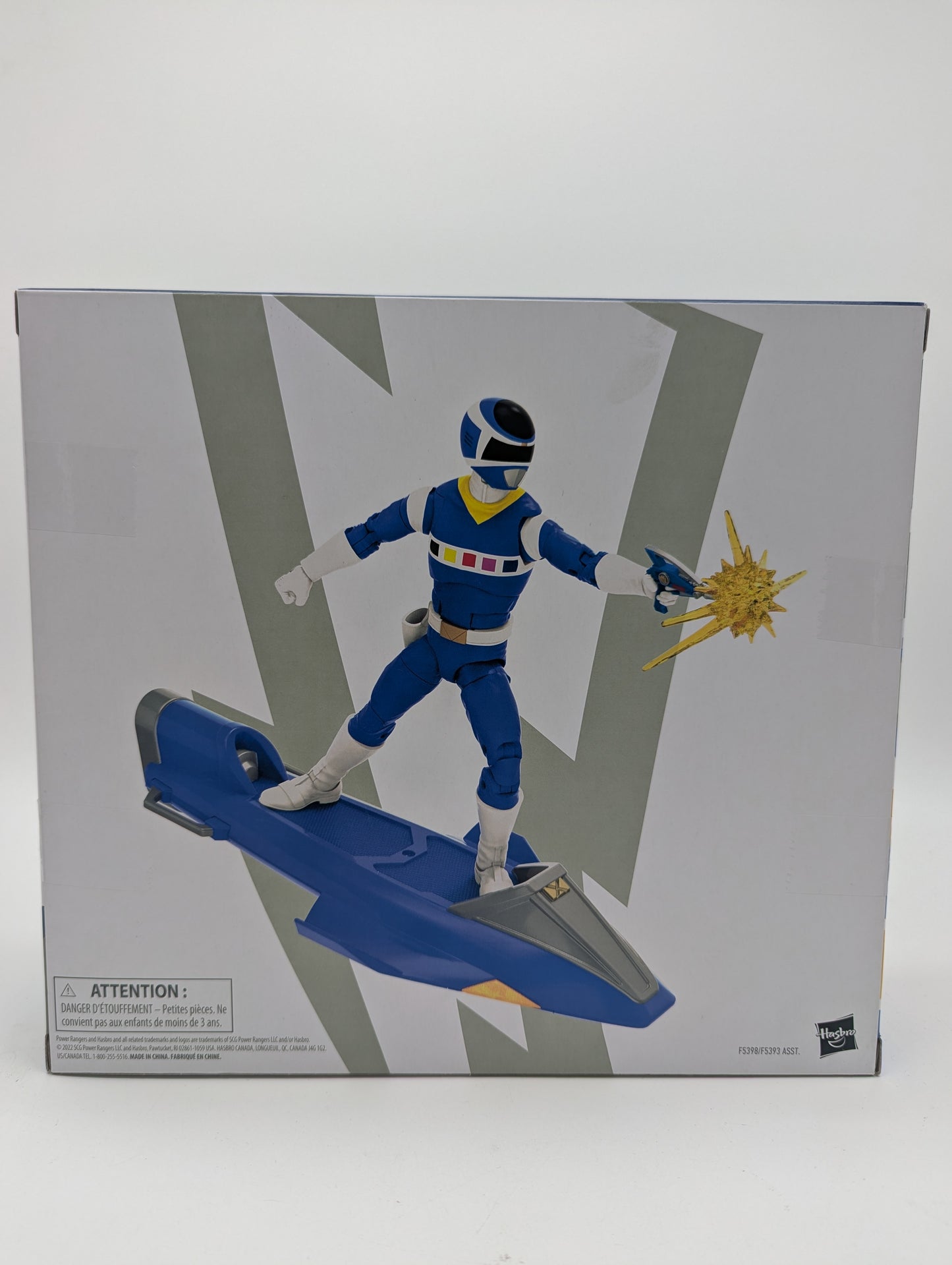 Hasbro 2022 Power Rangers Lightning Collection In Space Blue Ranger Action Figure