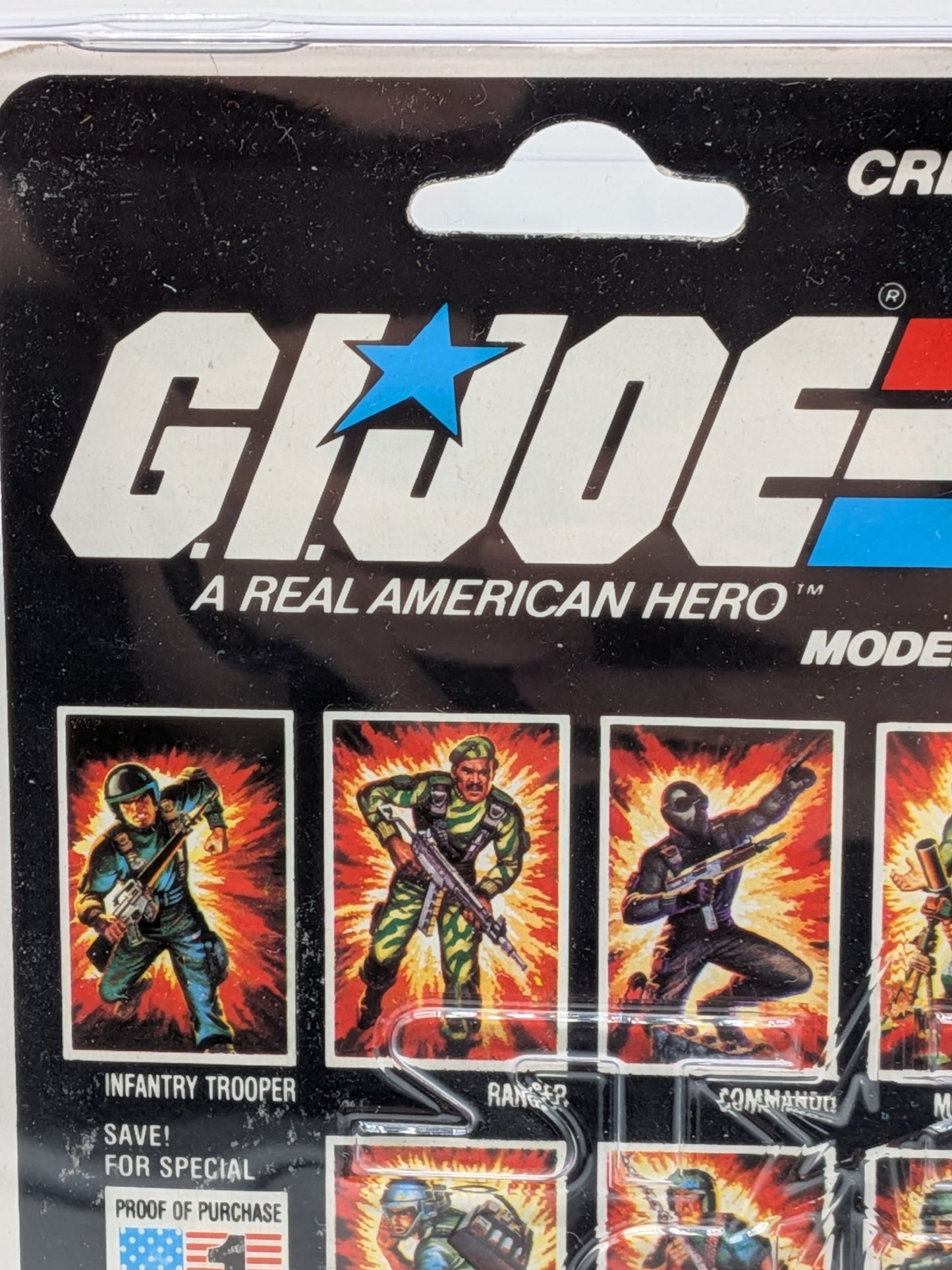Hasbro 1982 G.I. Joe Laser Rifle Trooper Flash Action Figure