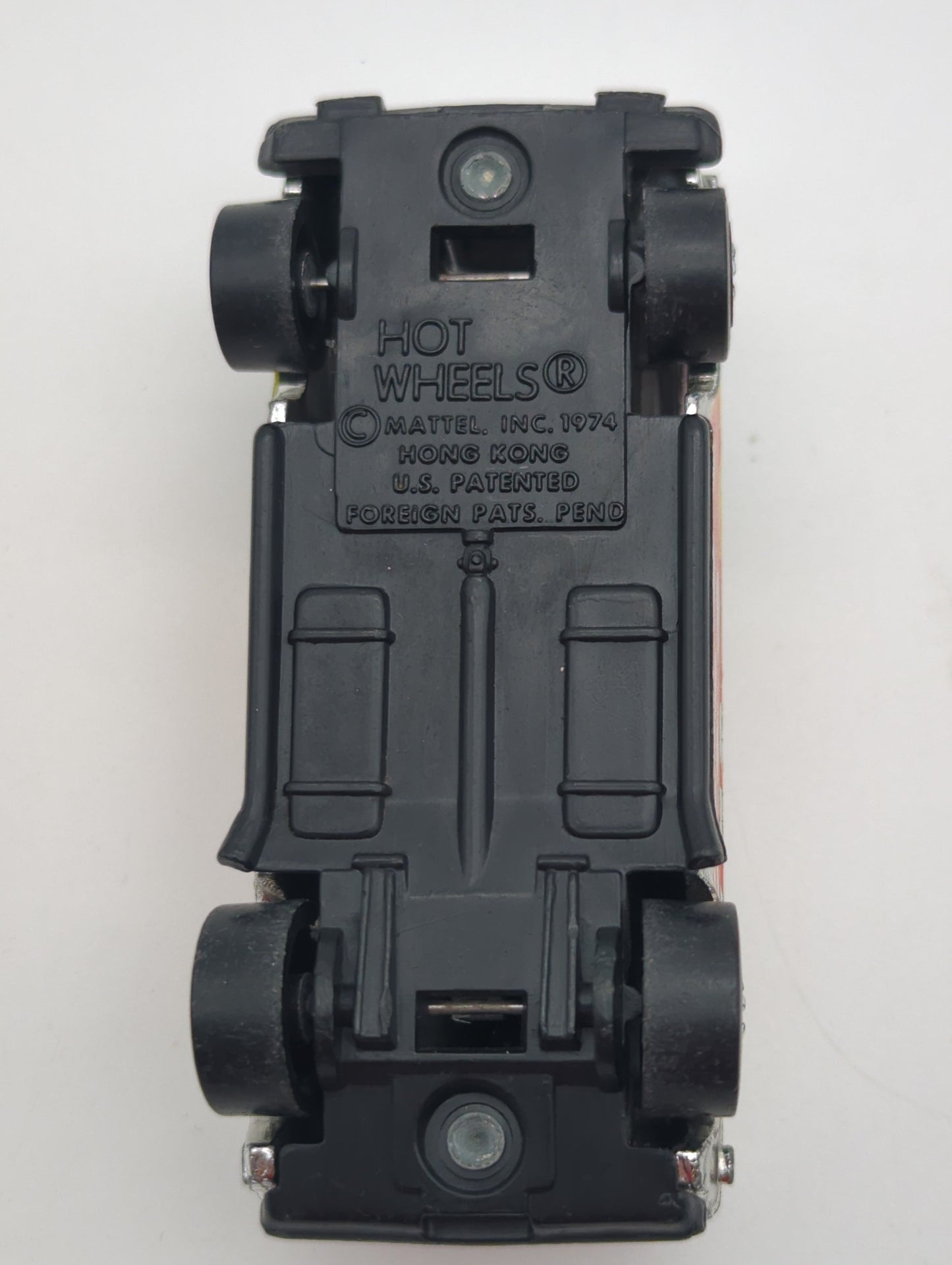 Hot Wheels 1974 Redline Super Chrome Van with Flames Loose