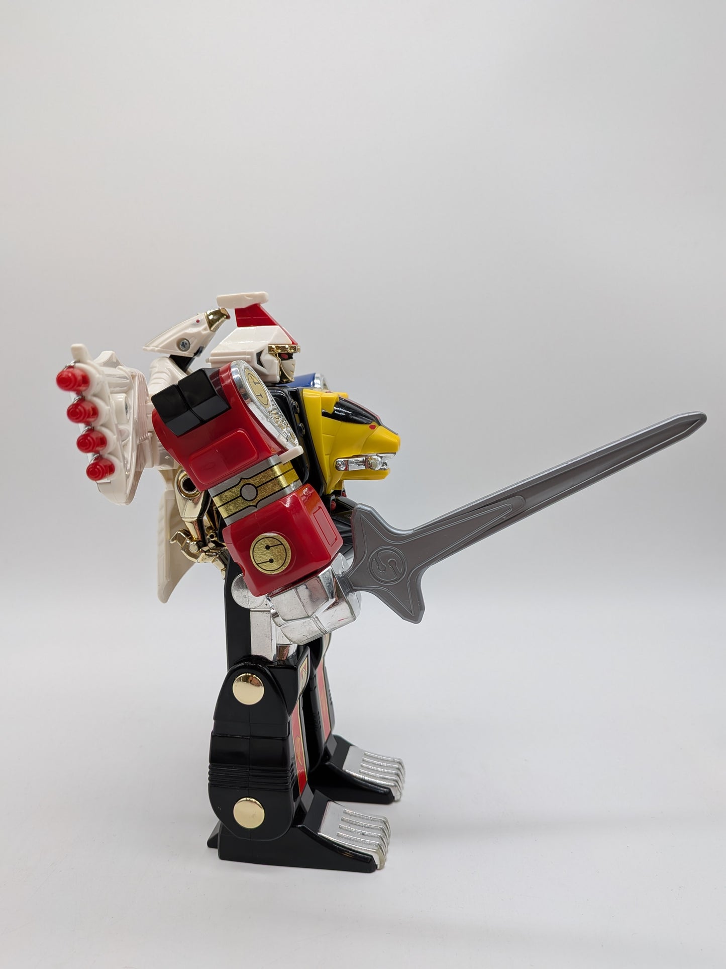 Bandai 1995 Mighty Morphin Power Rangers Ninja Megazord With Falconzord Action Figure