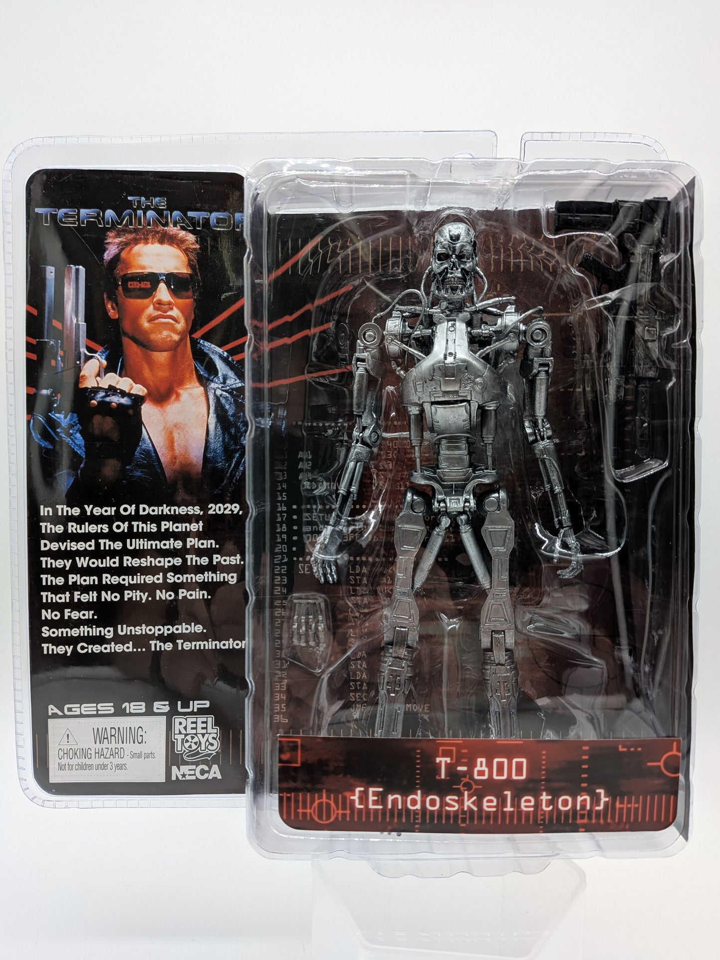 NECA 2011 Reel Toys The Terminator T-800 (Endoskeleton) Action Figure