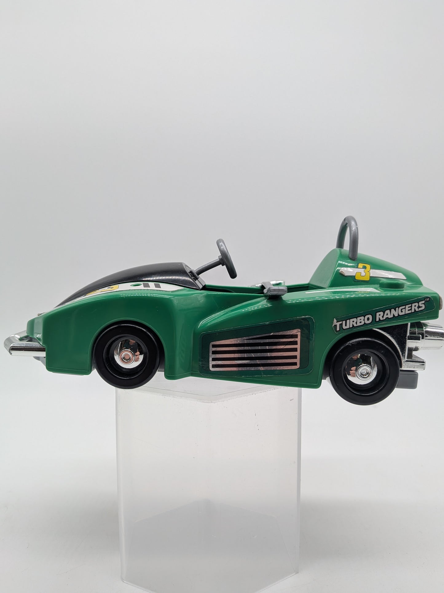 Bandai 1997 Power Rangers Turbo Green Car