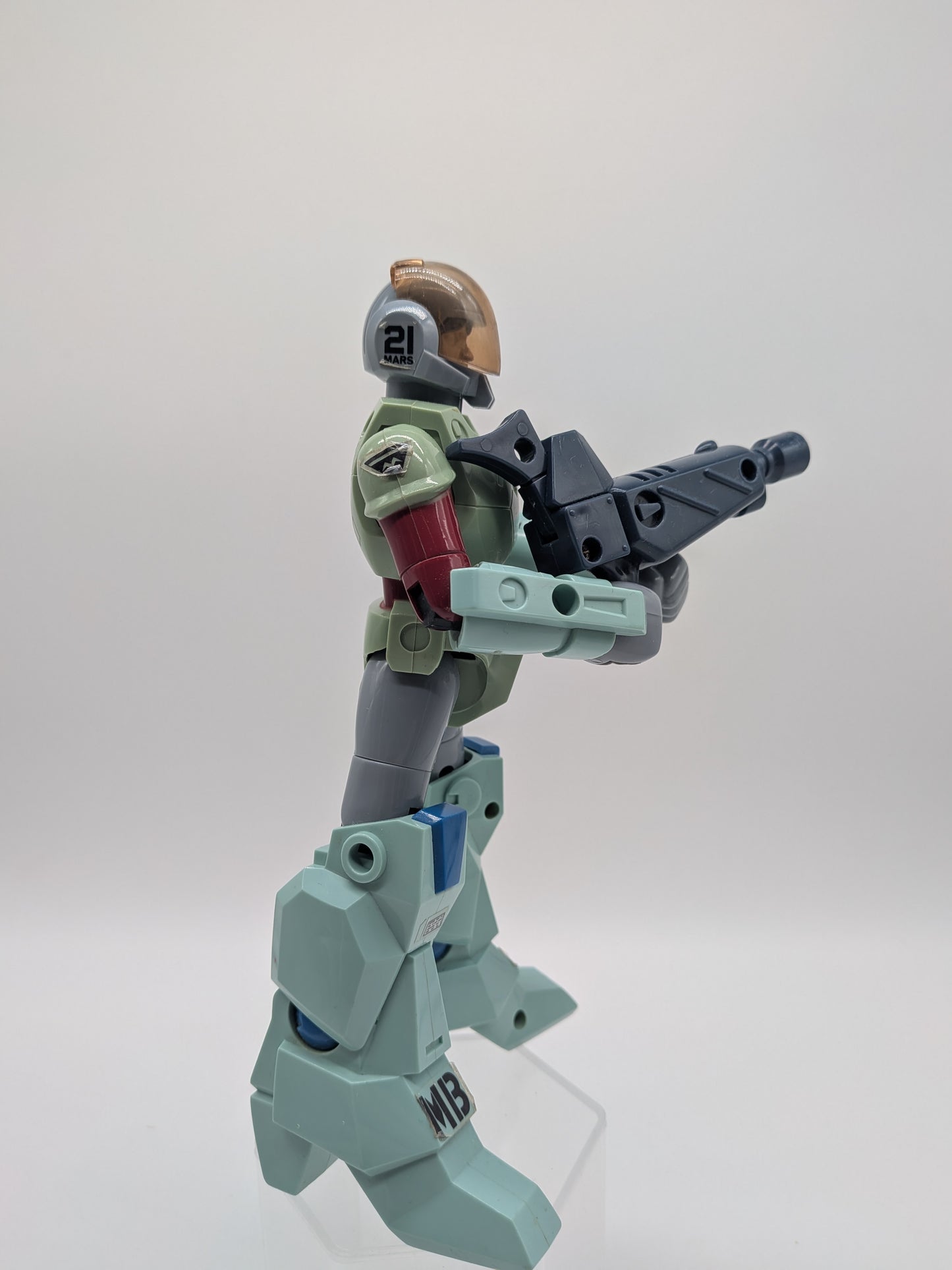 Gakken 1983 Robotech Scott Bernard Armored Cyclone Action Figure