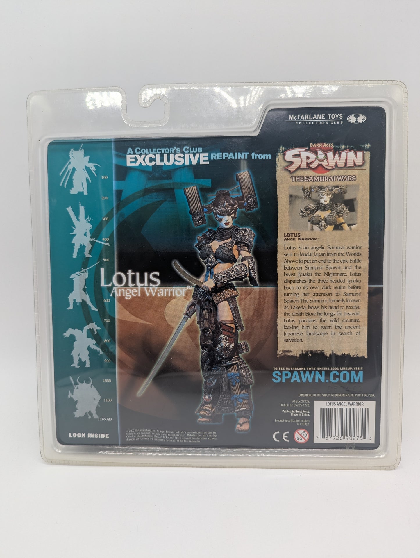 McFarlane Toys 2002 Dark Ages Spawn The Samurai Wars Lotus Angel Warrior Action Figure