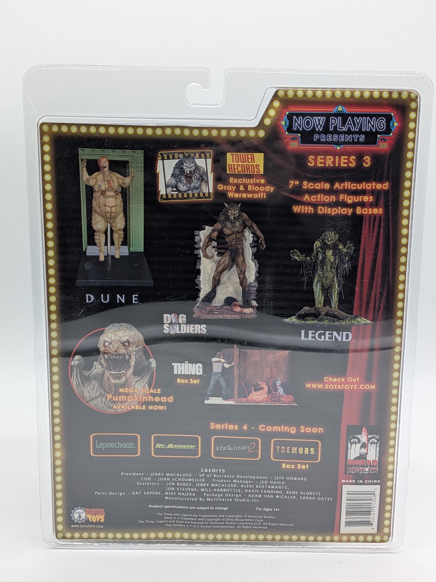 Sota Toys 2004 Series 3 Dog Soldiers Werewolf Action Figure