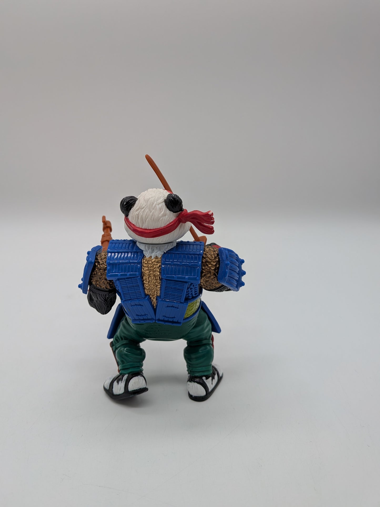 Playmates 1990 Teenage Mutant Ninja Turtles Panda Khan Action Figure