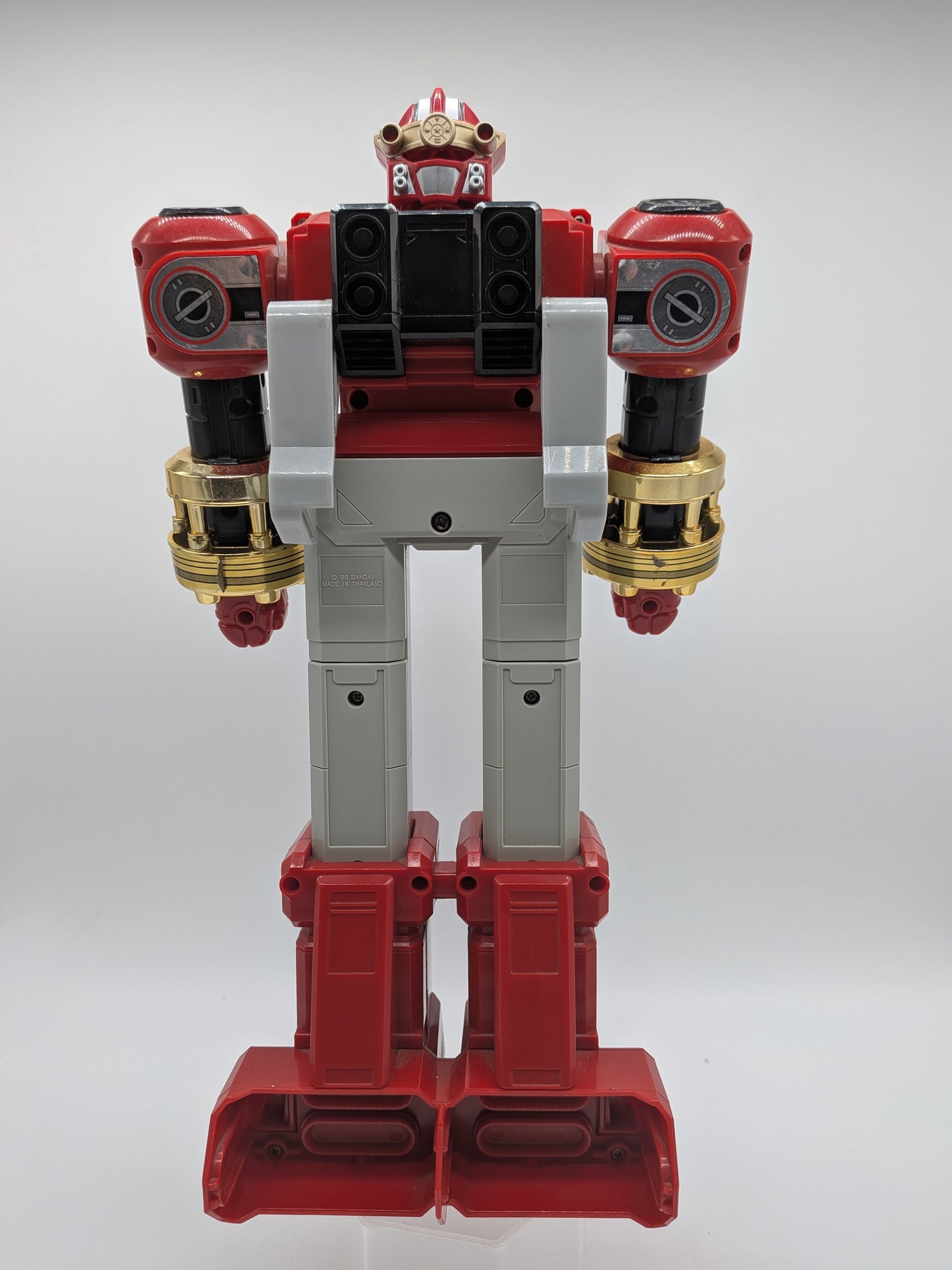 Bandai 1996 Power Rangers Zeo Red Battlezord Action Figure