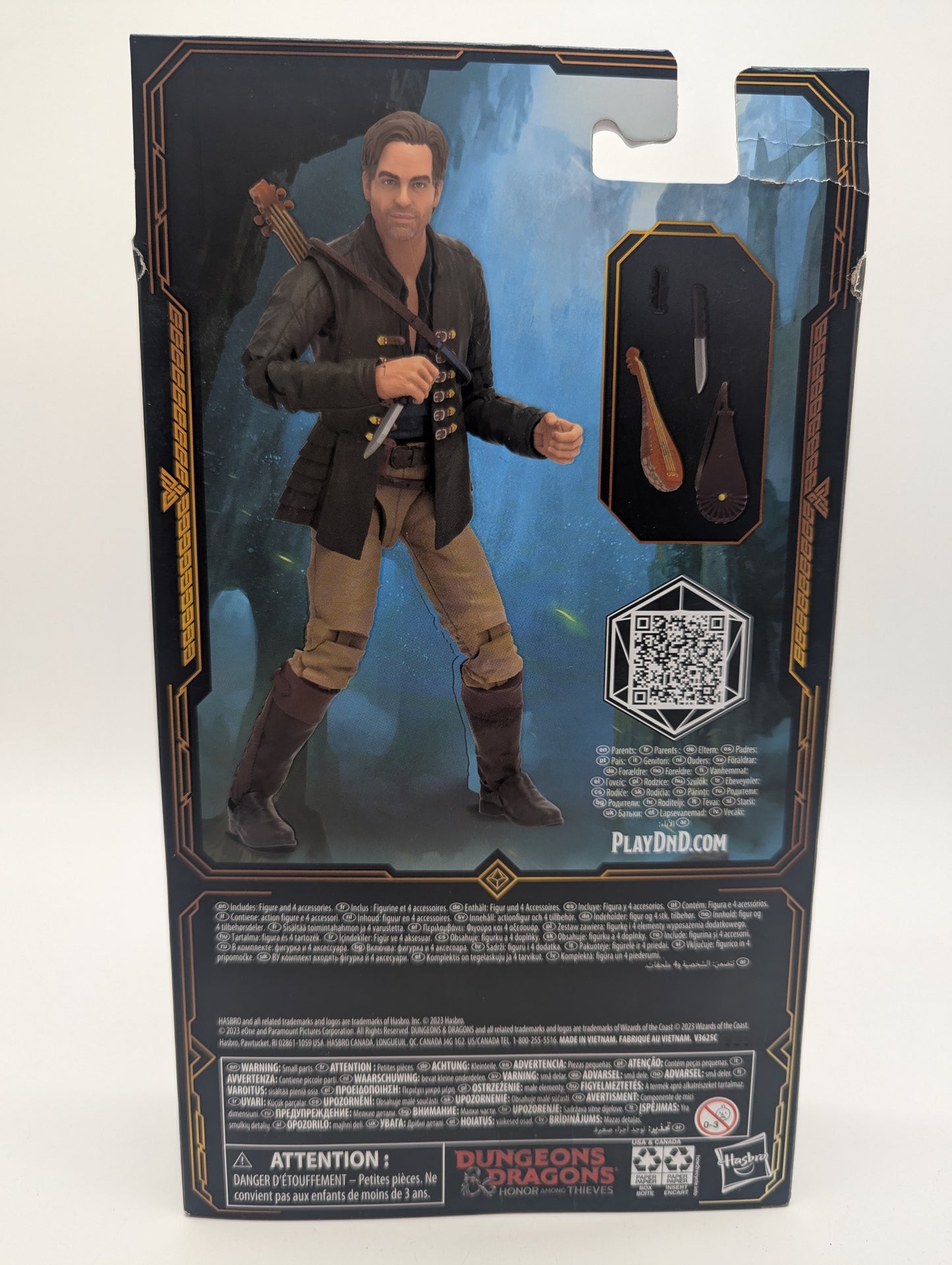 Hasbro 2023 Dungeons & Dragon Honor Among Thieves Edgin Action Figure