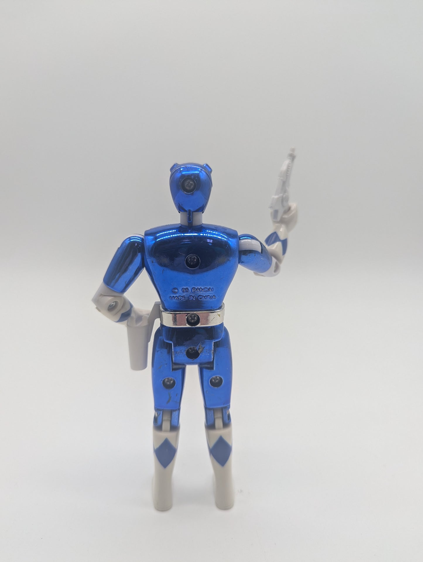 Bandai 1995 Mighty Morphin Power Rangers The Movie Blue Ranger Action Figure