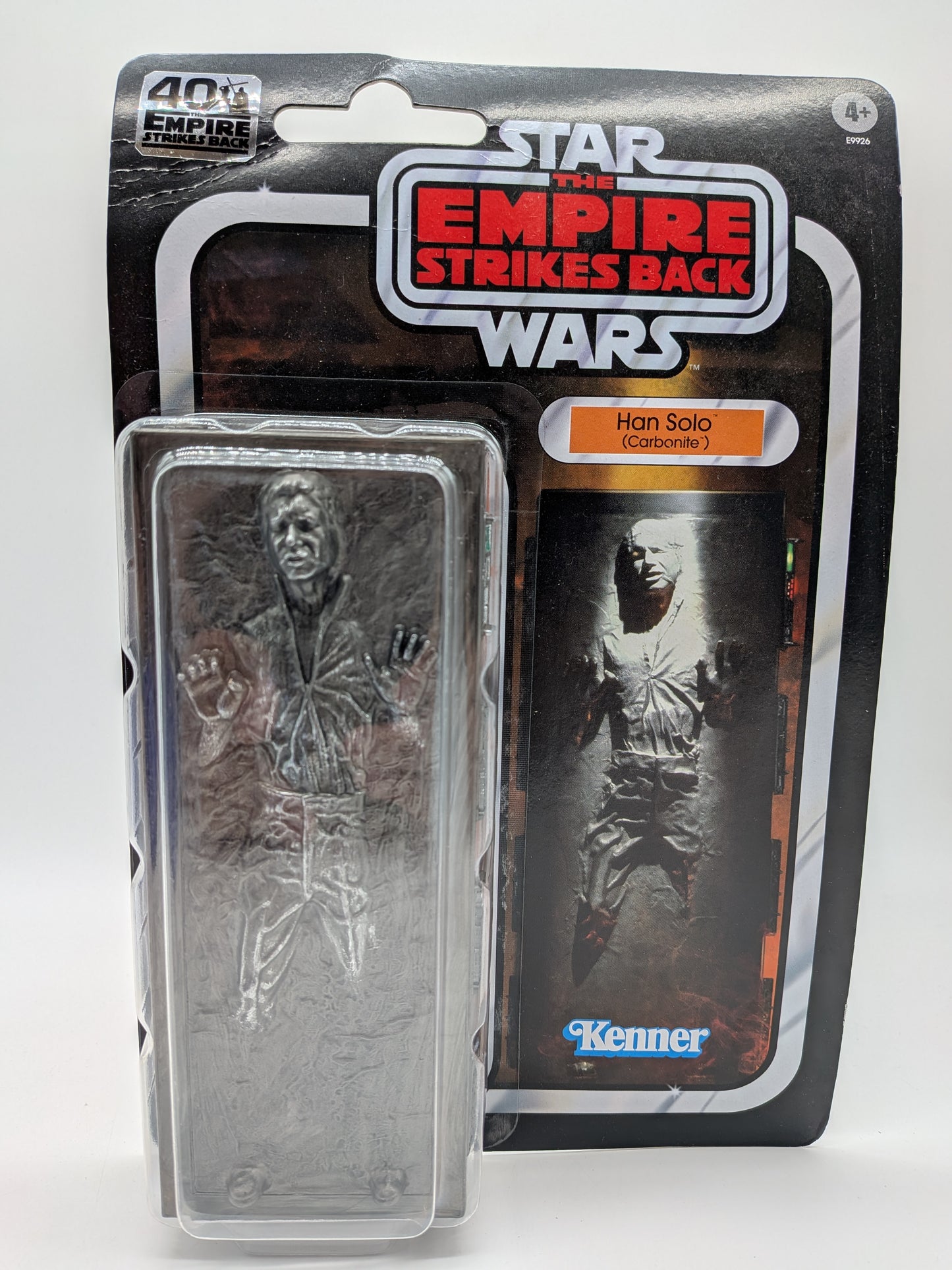 Hasbro 2020 Star Wars The Black Series Empire Strikes Back Retro Han Solo (Carbonite) Action Figure