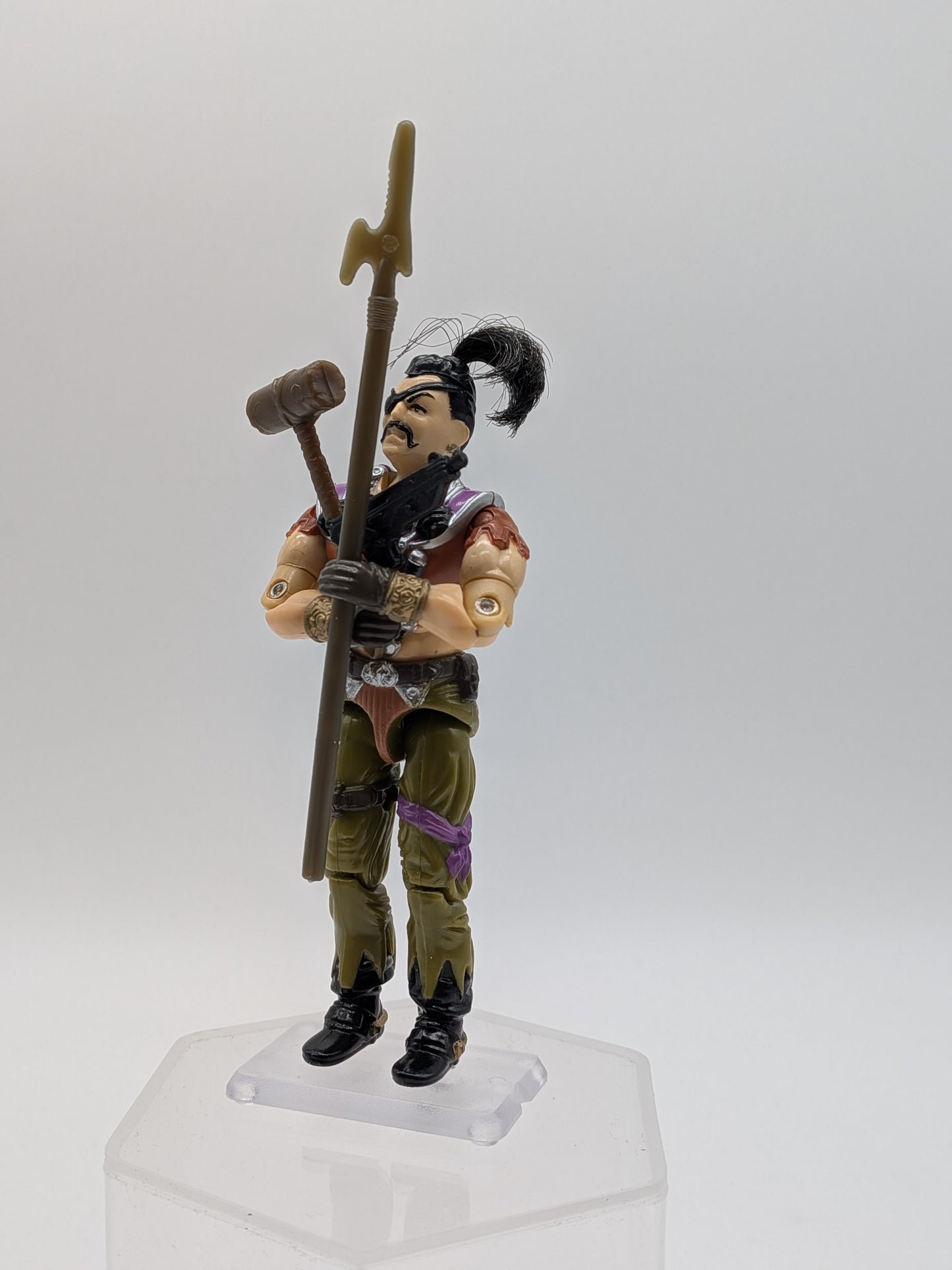 Hasbro 1987 GI Joe Zanzibar Action Figure