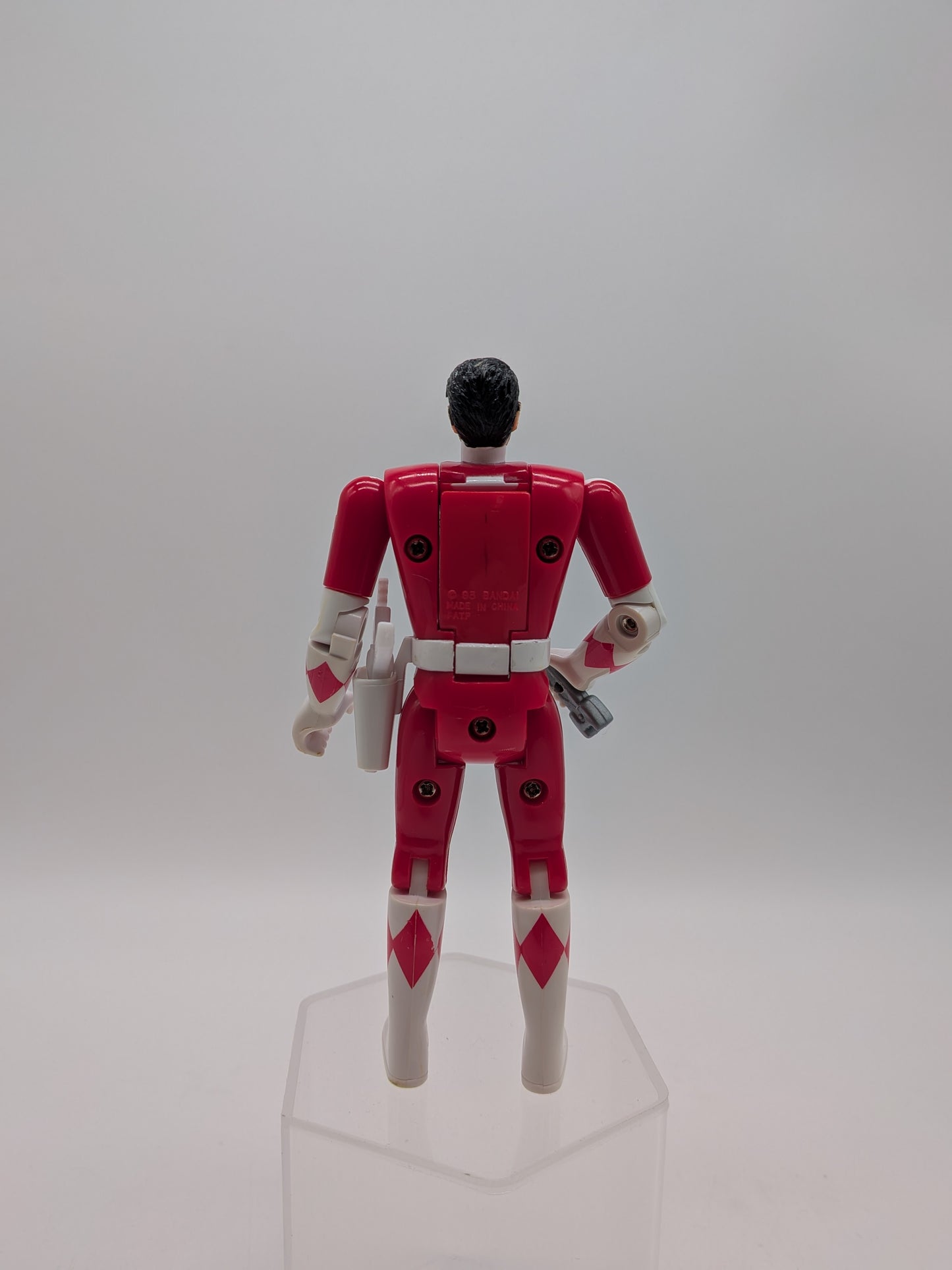 Bandai 1994 Mighty Morphin Power Rangers Auto-Morphin Series 1 Red Ranger (Jason) Action Figure