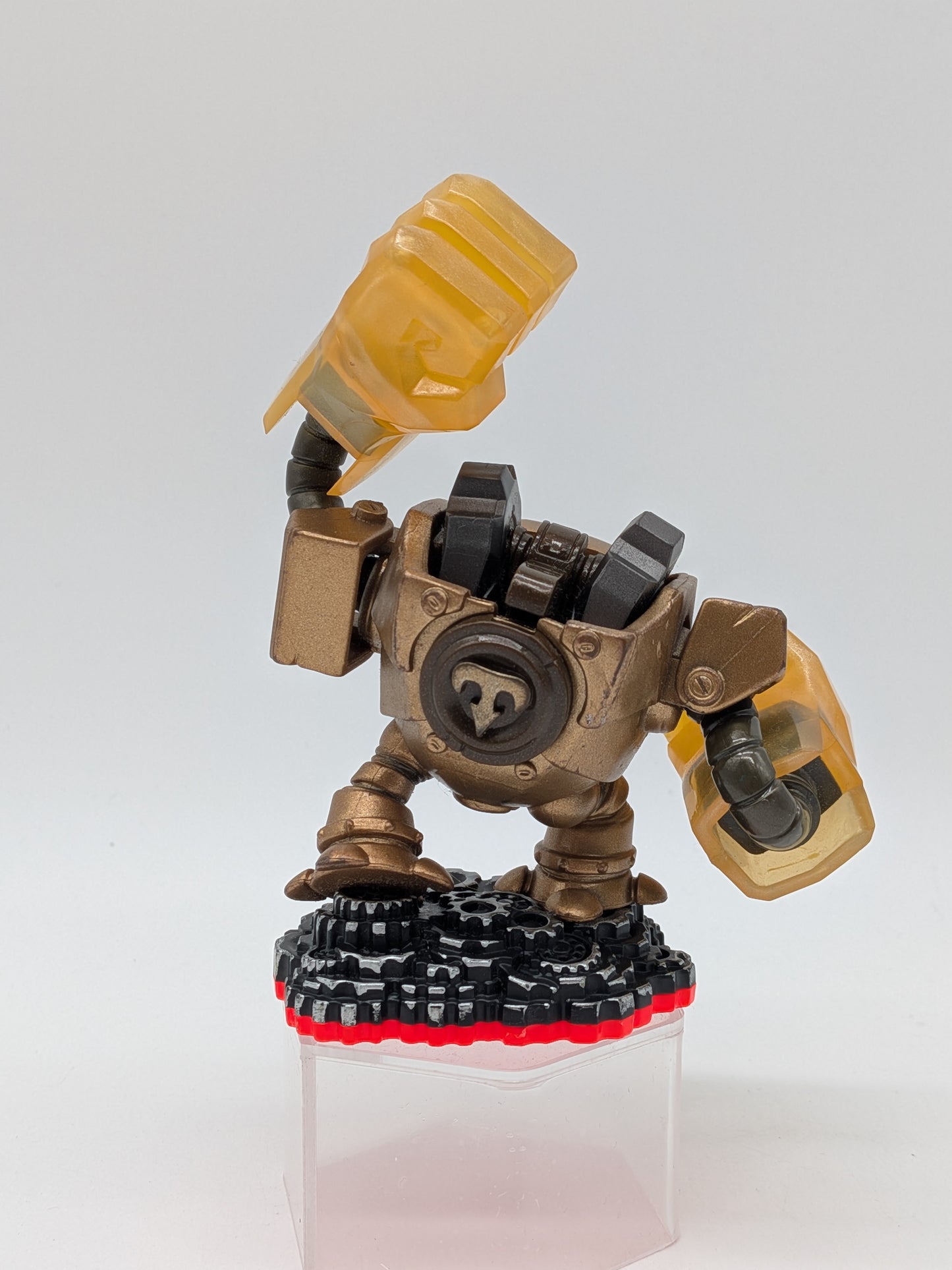 Activision 2014 Skylanders Trap Team Legendary Jawbreaker Golden Robot Figure