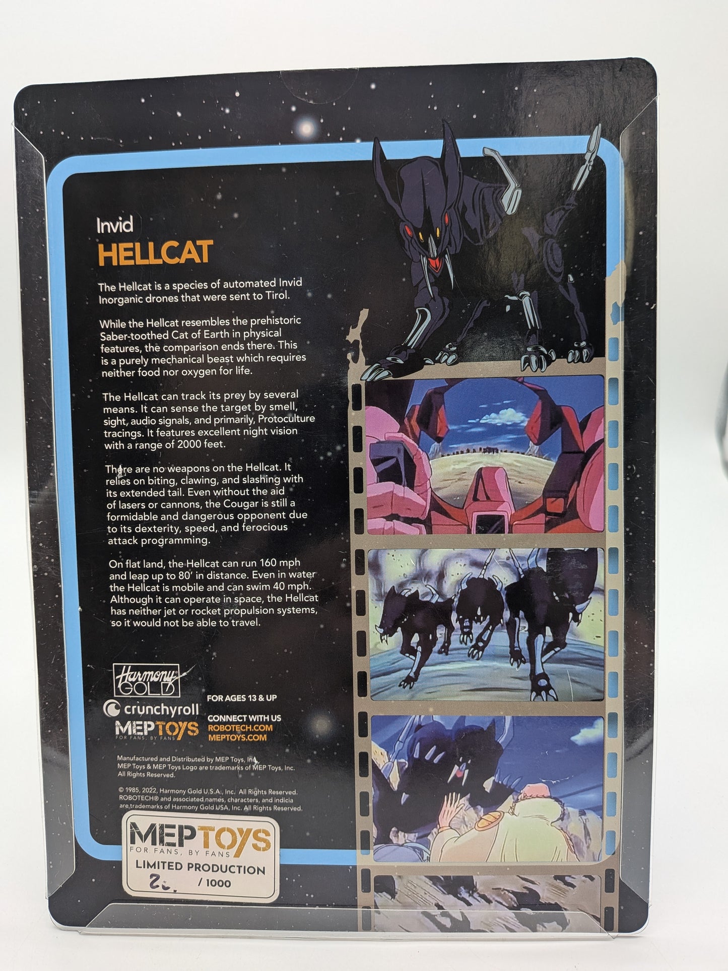 MEP Toys 2022 Robotech Invid Hellcat Action Figure