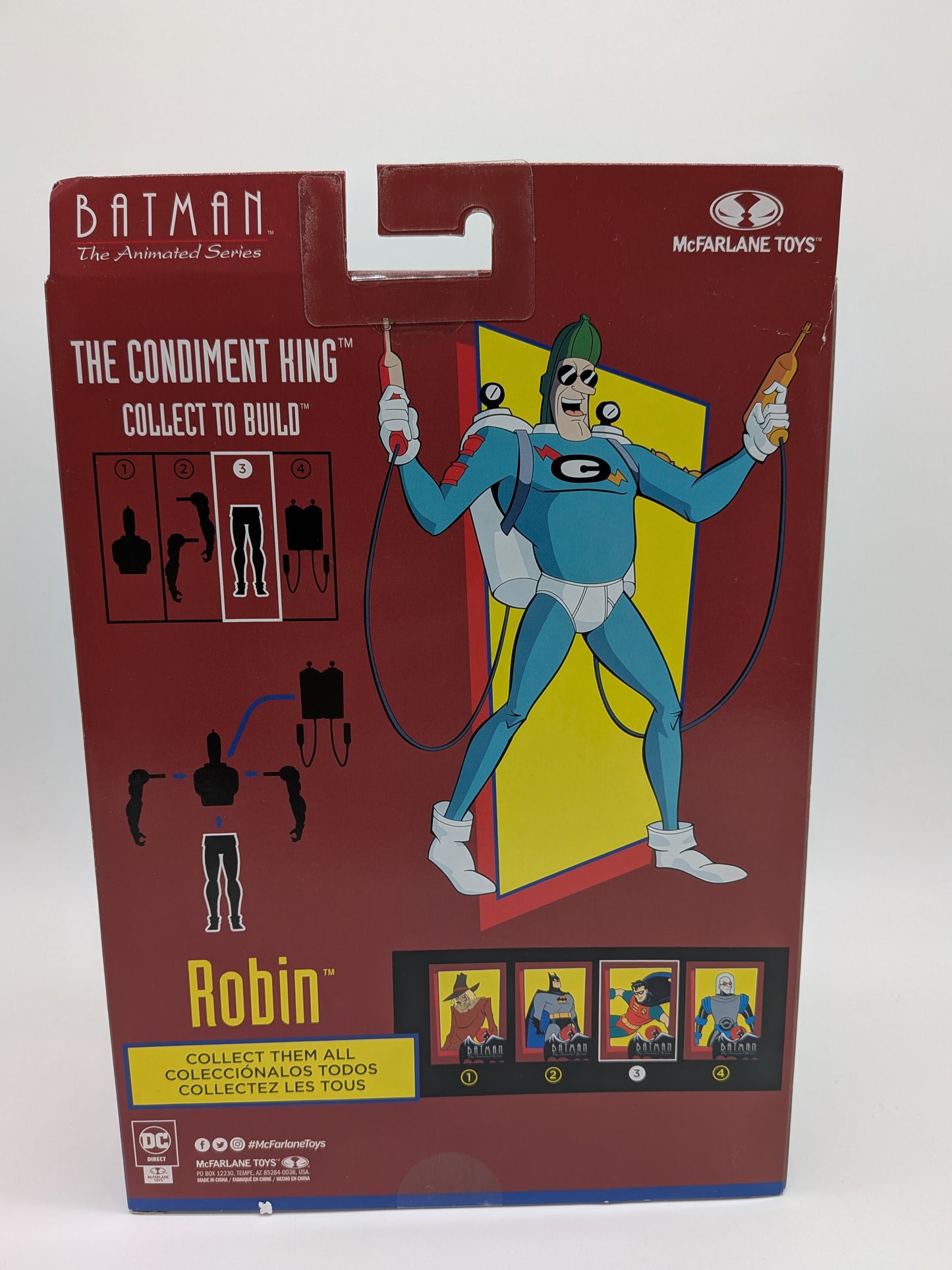 McFarlane Toys 2023 Batman the Animated Series Robin Action Figure