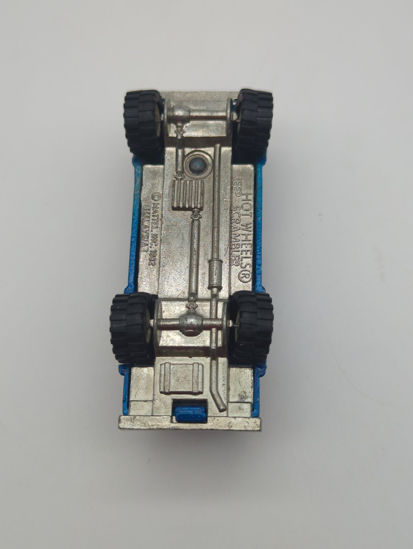 Hot Wheels 1982 Jeep Scrambler Blue Body