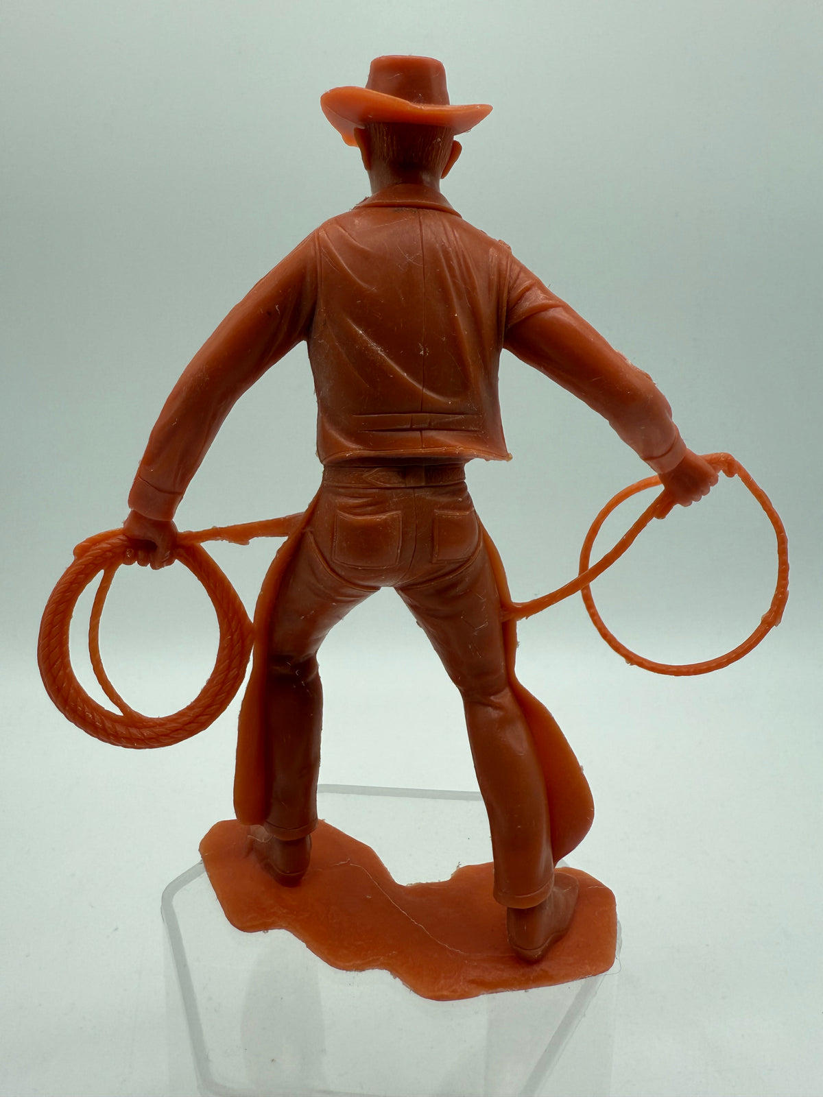 Vintage 1960's Louis Marx Figure Cowboy with Lasso, photo 4 of 6