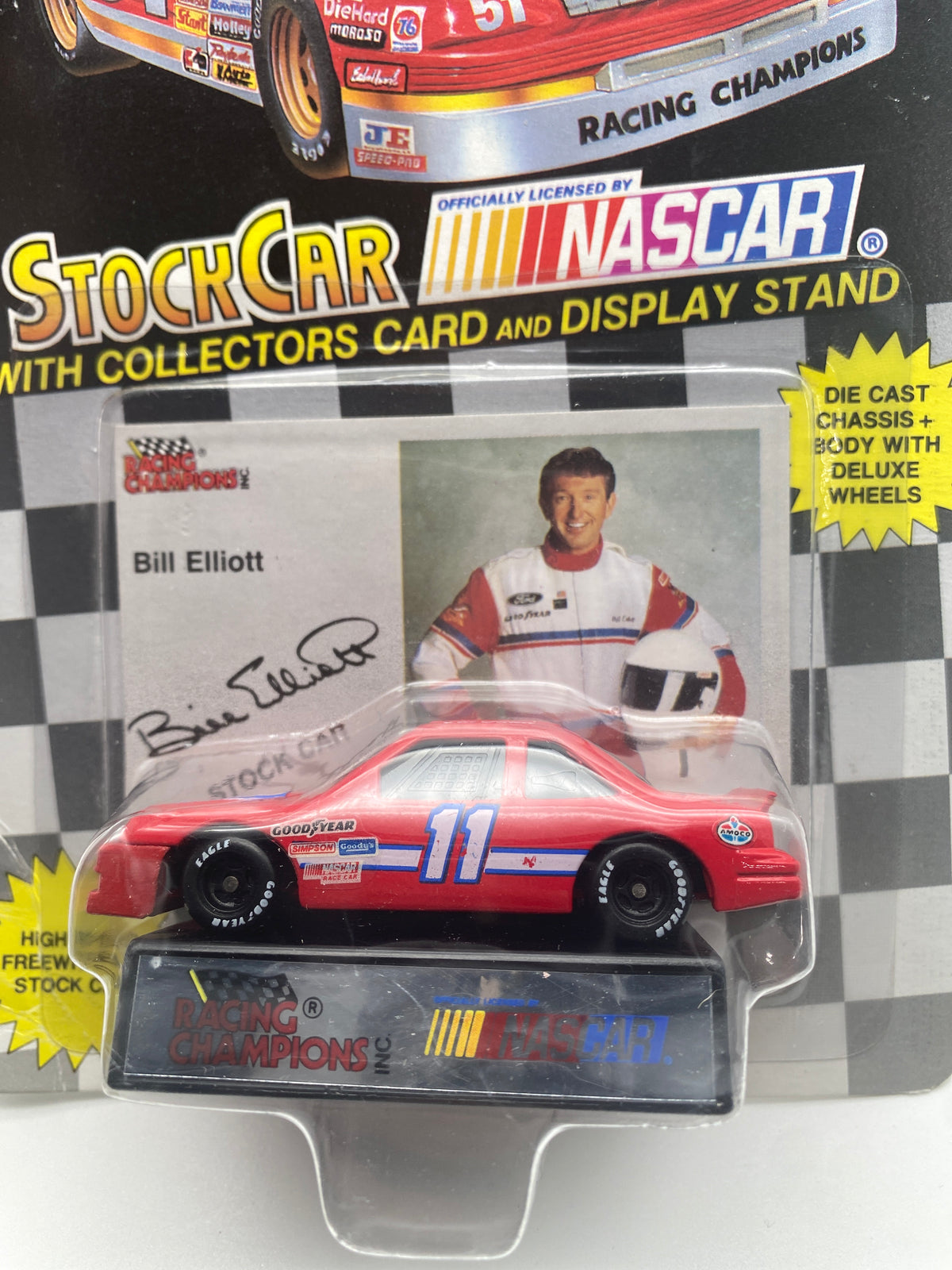 Racing Champions Nascar Stock Car 1991 Bill Elliot #11 1:64 Die-Cast Car, photo 5 of 6