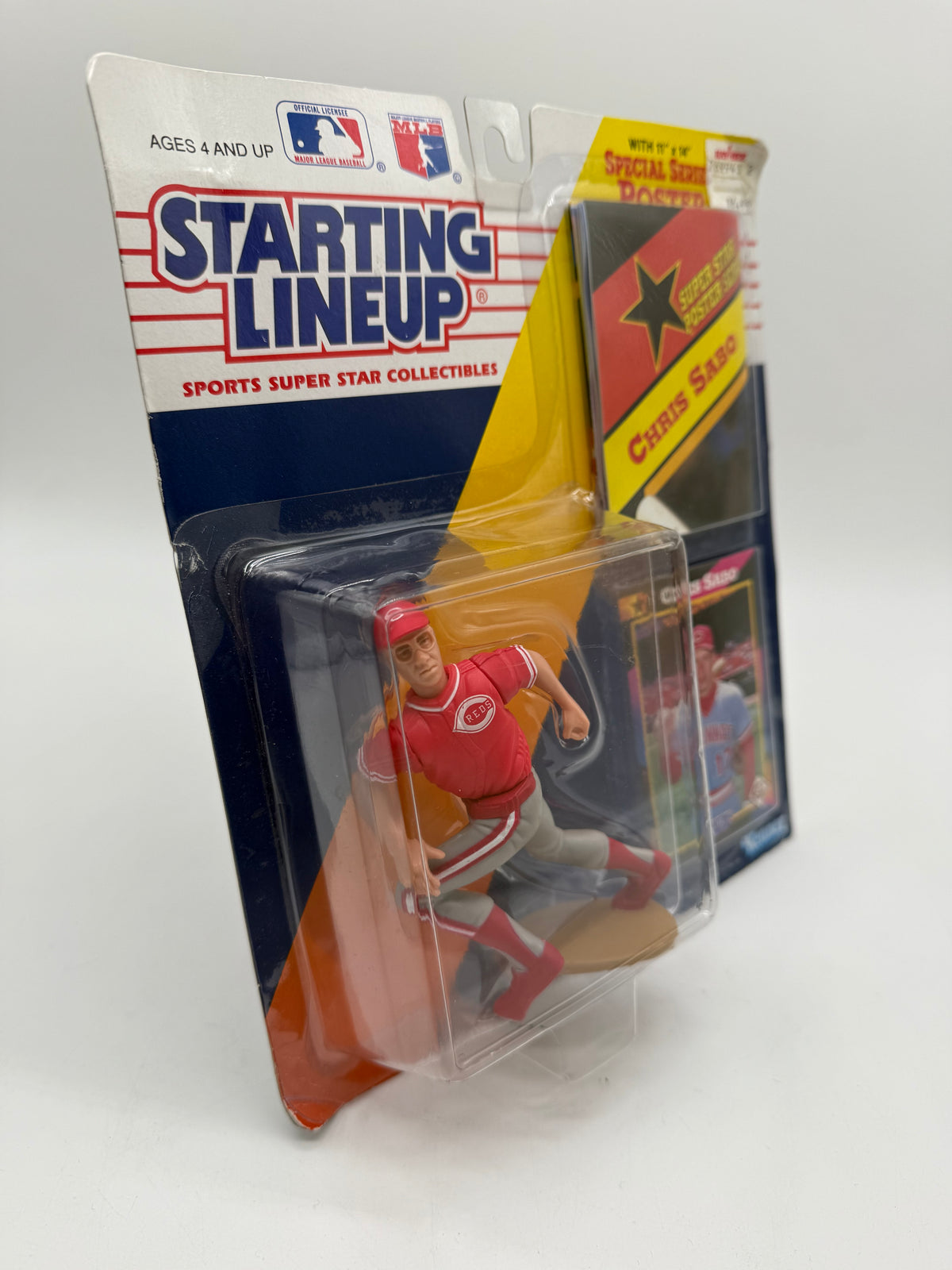 Kenner 1991 Starting Lineup Chris Sabo, photo 2 of 4