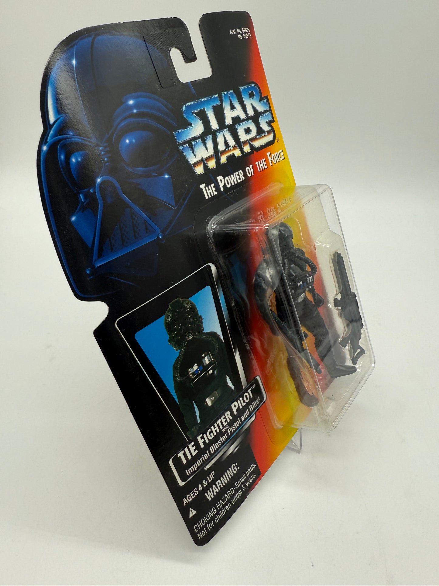 Star Wars The Power of The Force Tie Fighter Pilot 1995 Kenner