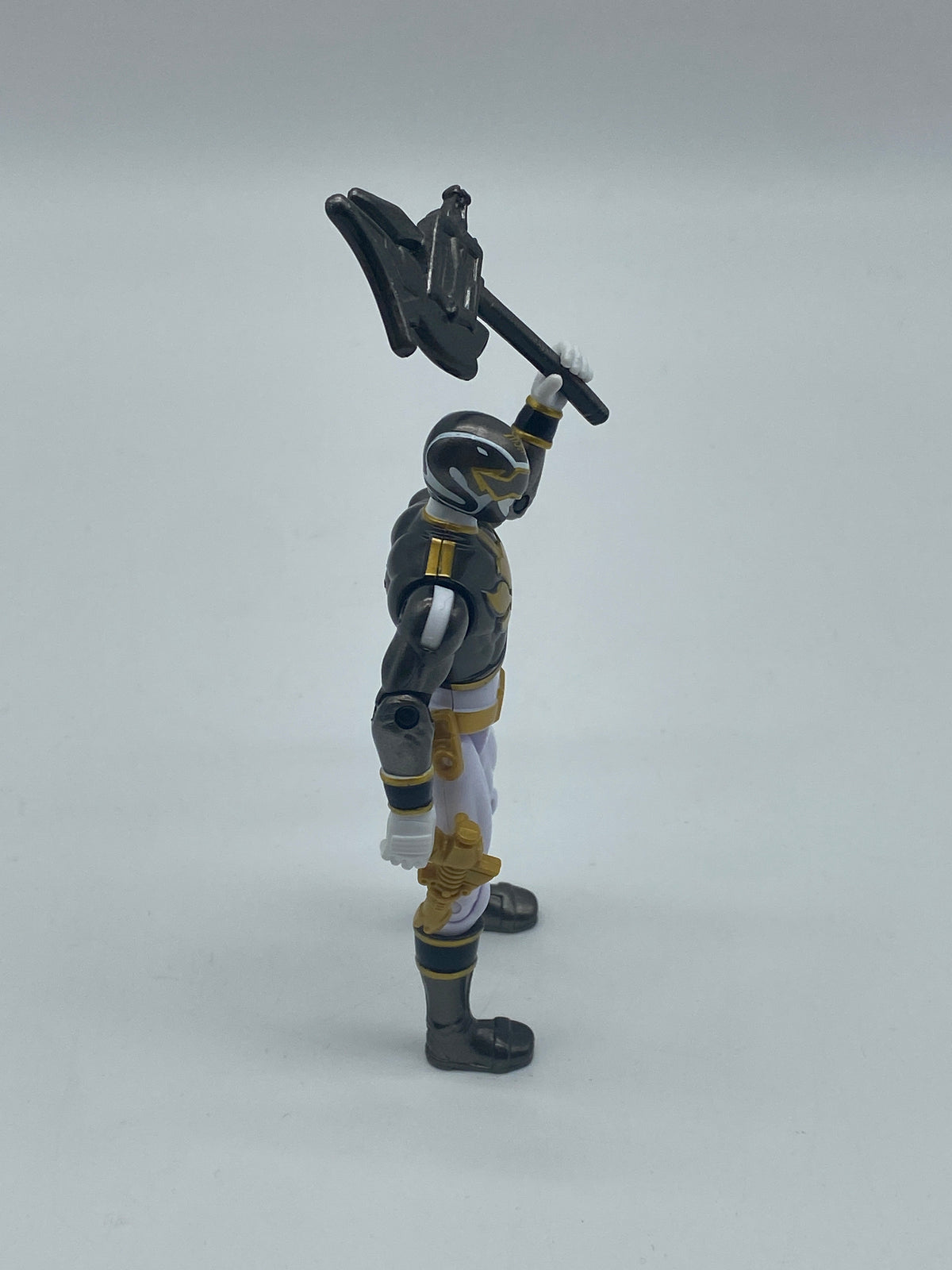 Bandai Power Rangers Megaforce Metallic Black Ranger Action Figure, photo 4 of 4