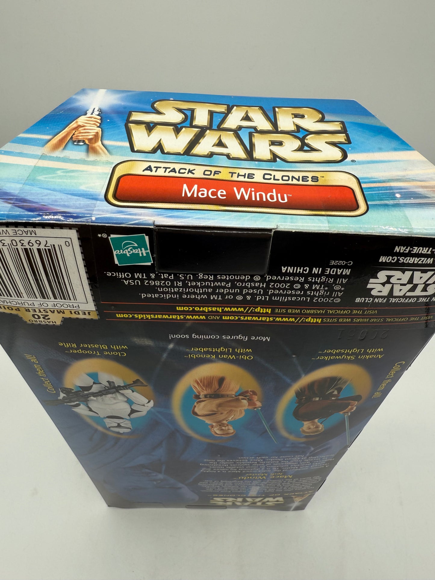 Hasbro 2002 Star Wars Attack of The Clones Mace Windu