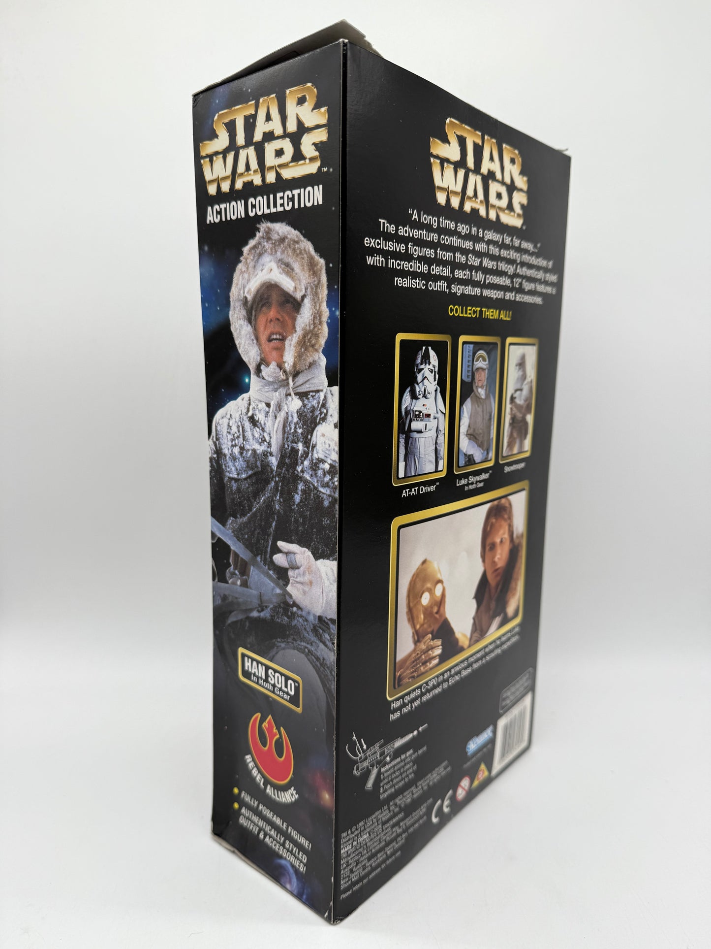 Hasbro 1998 Star Wars Action Collection Han Solo in Hoth Gear