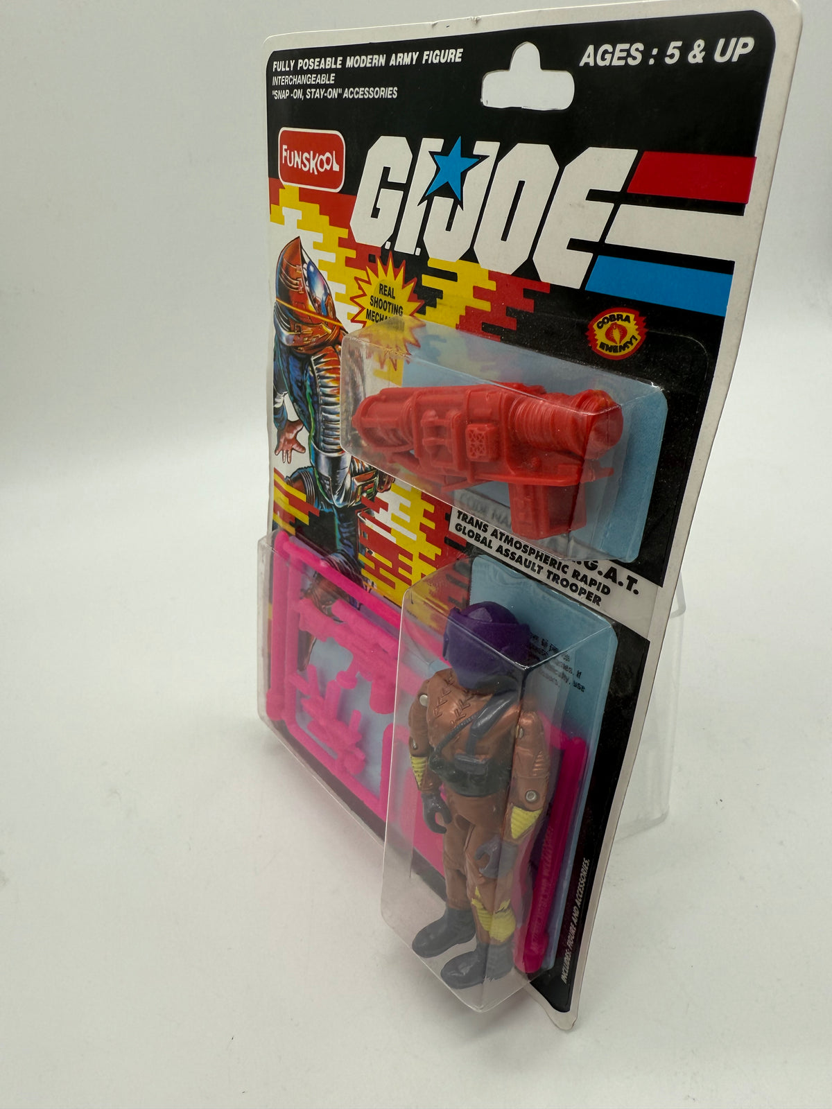 G.I. Joe Code Name : T.A.R.G.A.T. Trans Atmospheric Rapid Global Assault Trooper Funskool, photo 2 of 4