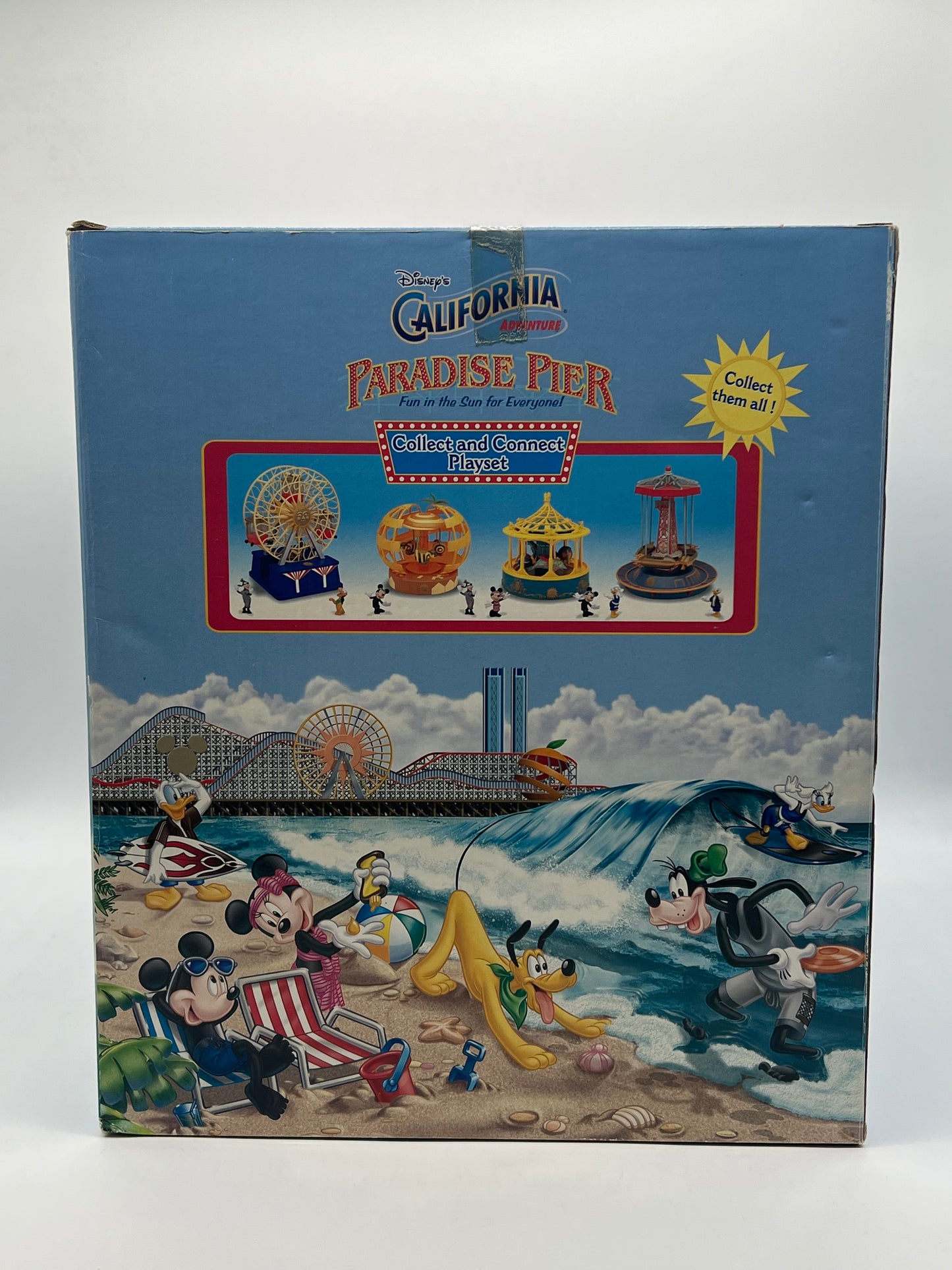 Disney California Adventure 2001 Paradise Pier Golden Zephyr Playset