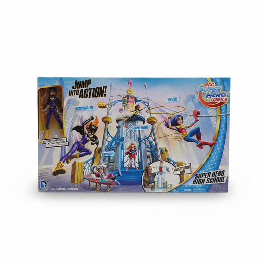 Mattel 2015 DC Super Hero Girls Super Hero High School Playset with Batgirl