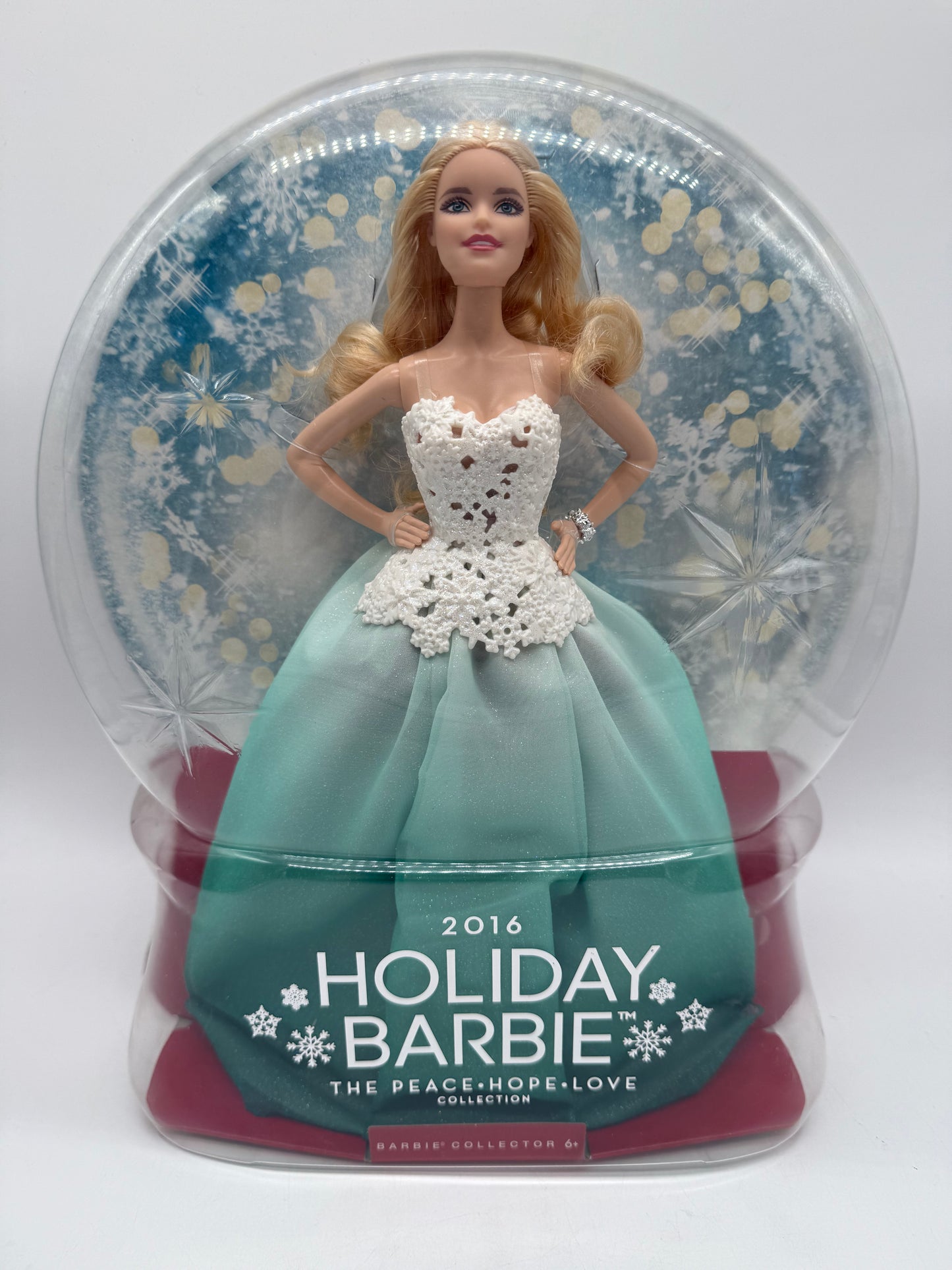 Mattel 2016 Holiday Barbie The Peace, Hope, Love Collection