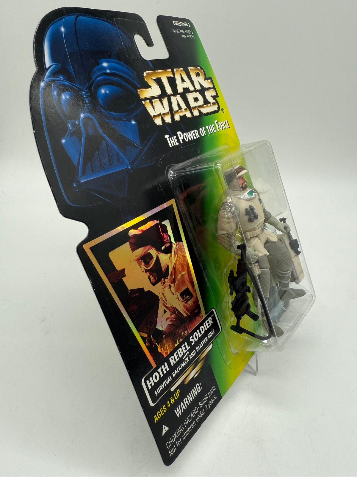 Kenner 1997 Star Wars The Power of The Force Hoth Rebel Soldier, photo 3 of 4