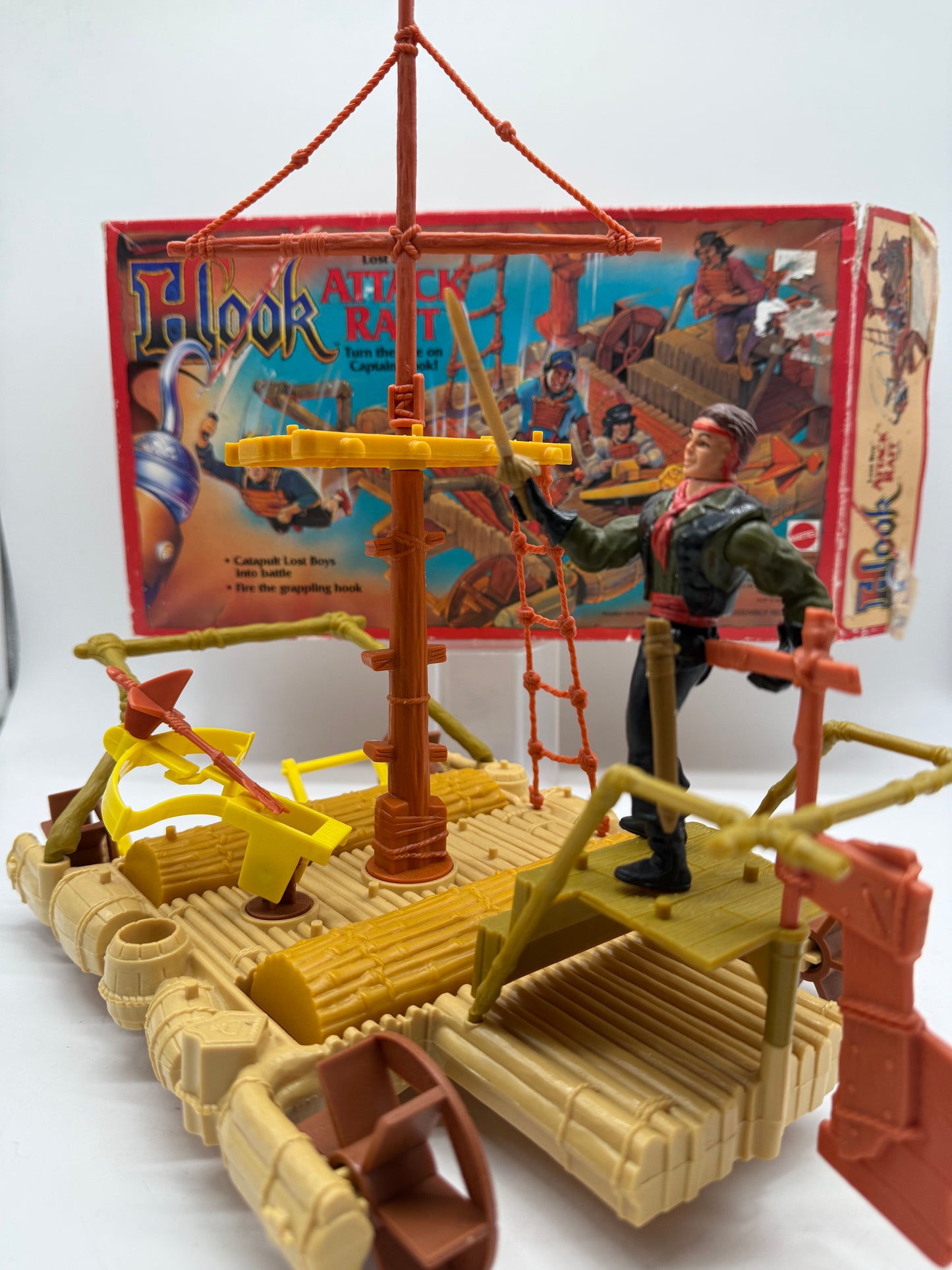 Hook Lost Boy Attack Raft 1991 Mattel