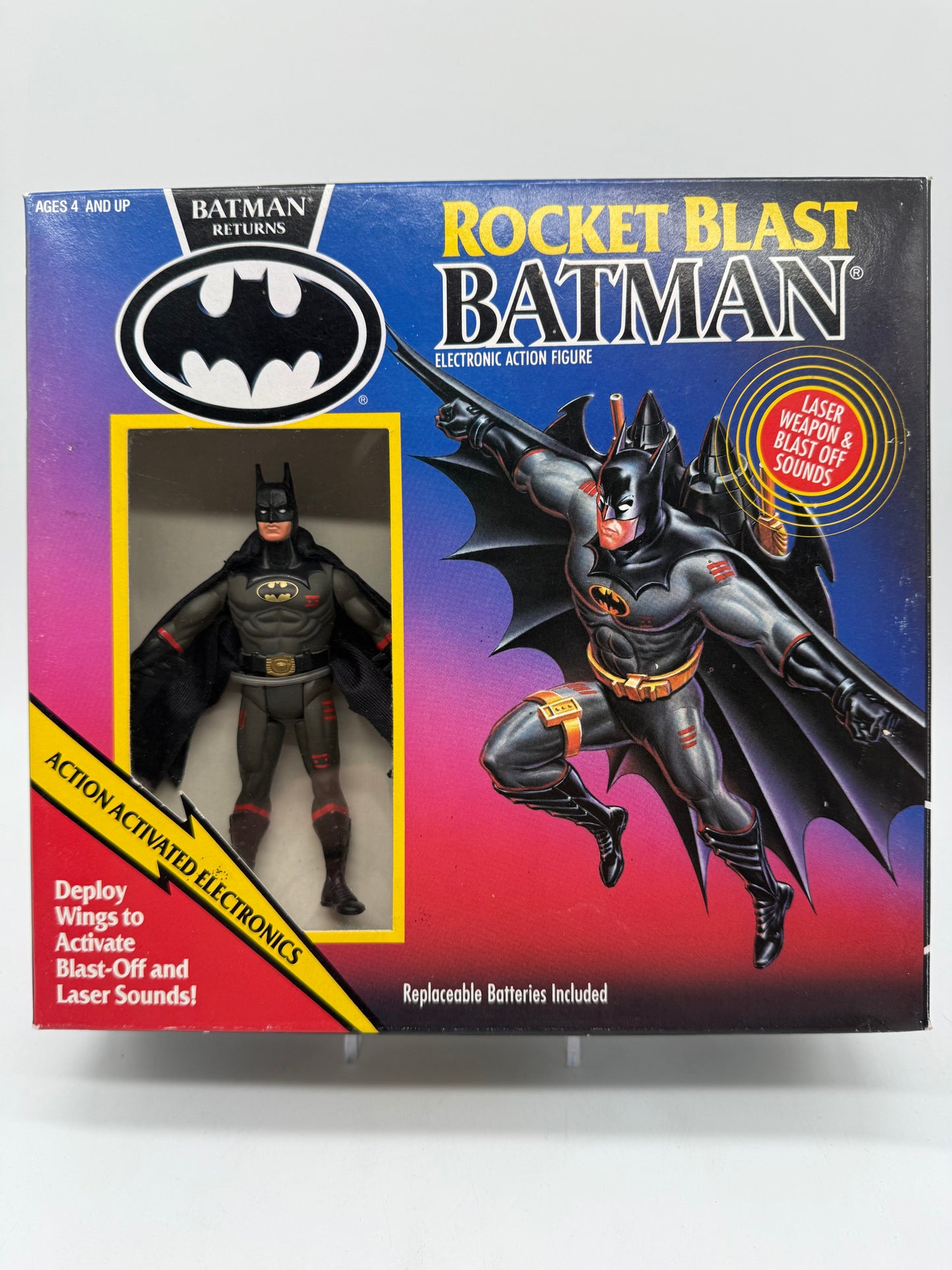Kenner 1991 Batman Returnes Rocket Blast Batman