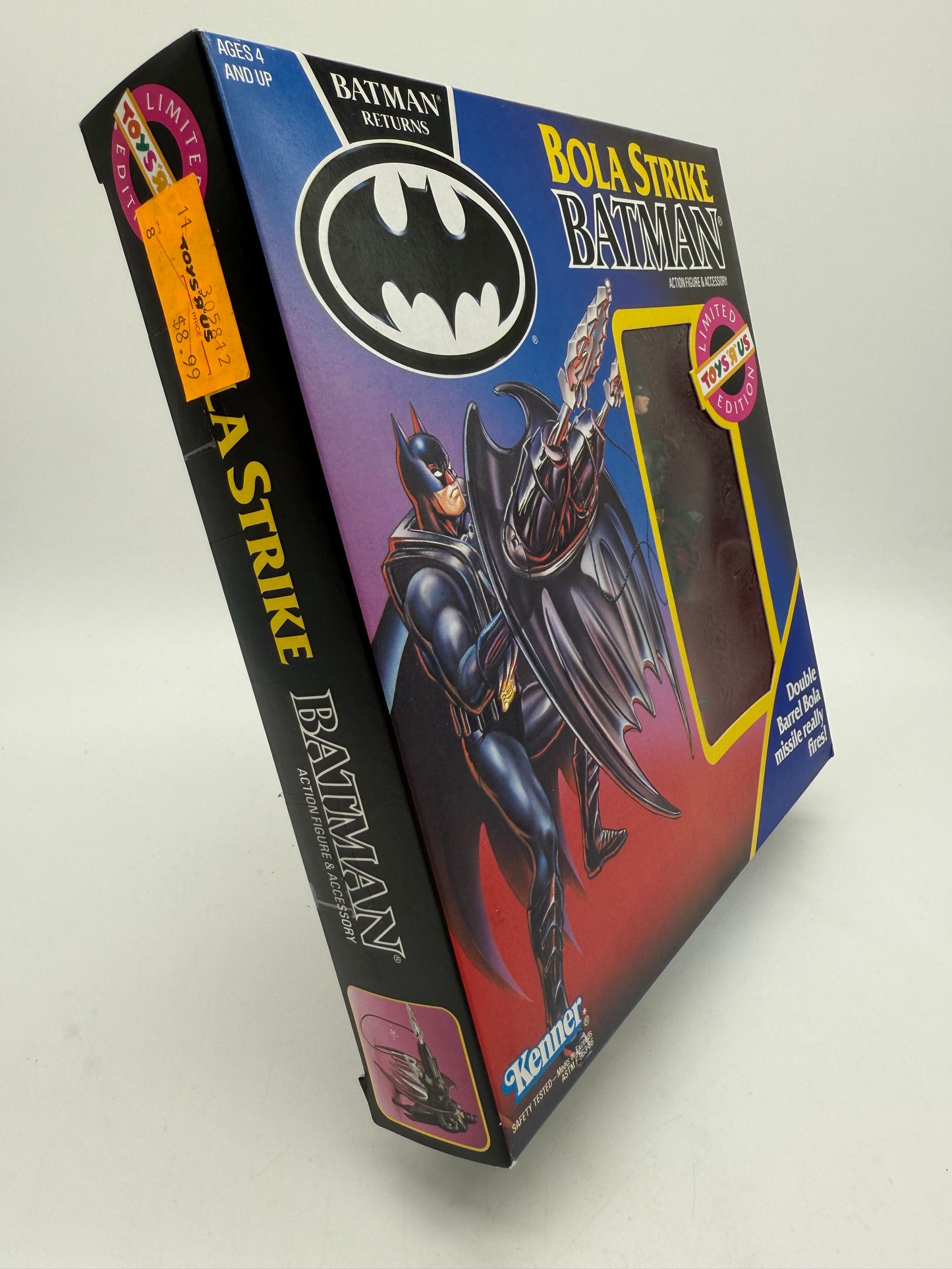 Kenner 1991 Batman Returns Bola Strike Batman Toys"R"Us Limited Edition