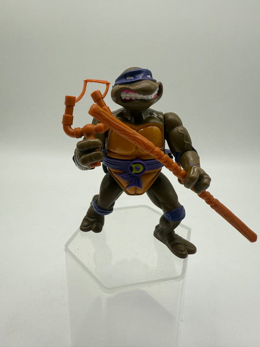 TMNT Vintage Donatello With Storage Shell 1990 Playmates