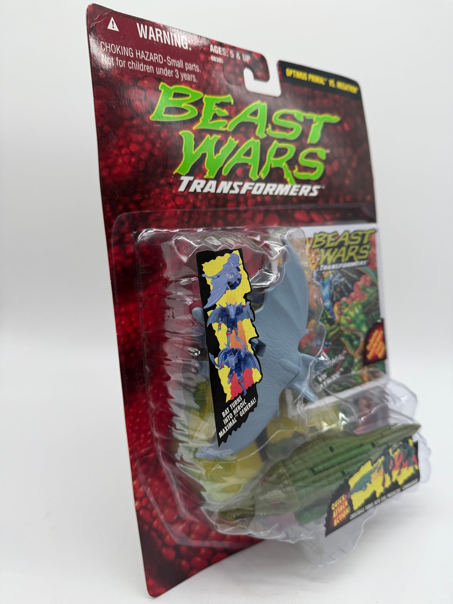 Beast Wars Transformers Optimus Primal VS. Megatron 1995 Kenner