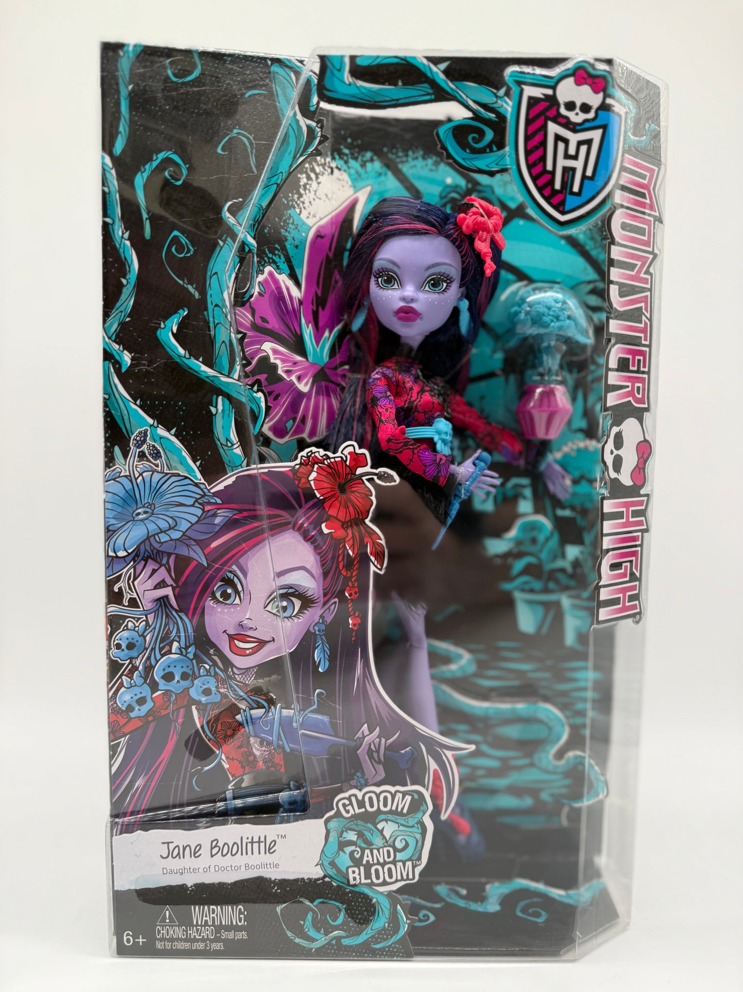 Mattel 2014 Monster High Gloom and Bloom Jane Boolittle