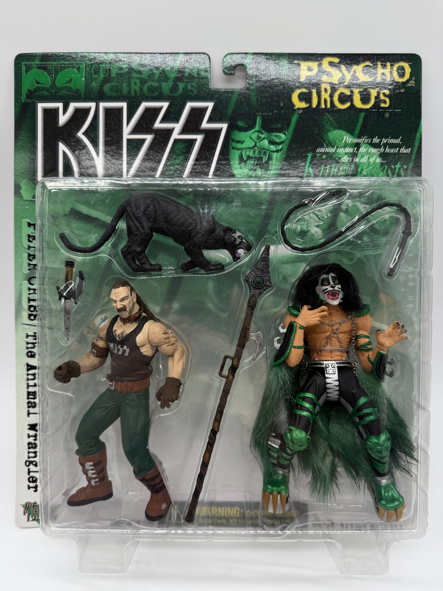 McFarlane Toys 1998 Kiss Psycho Circus Ultra Action Figures Set
